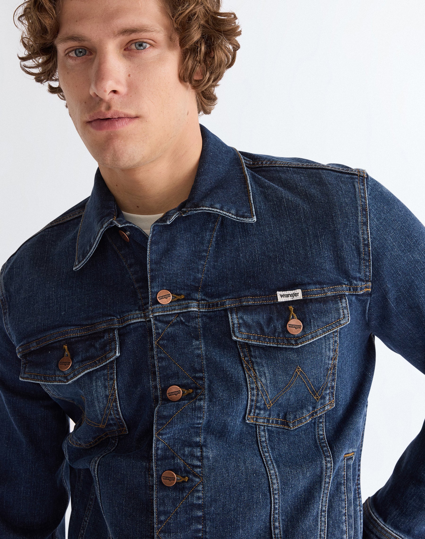 Classic Jacket in Meadow Haze Jacken Wrangler