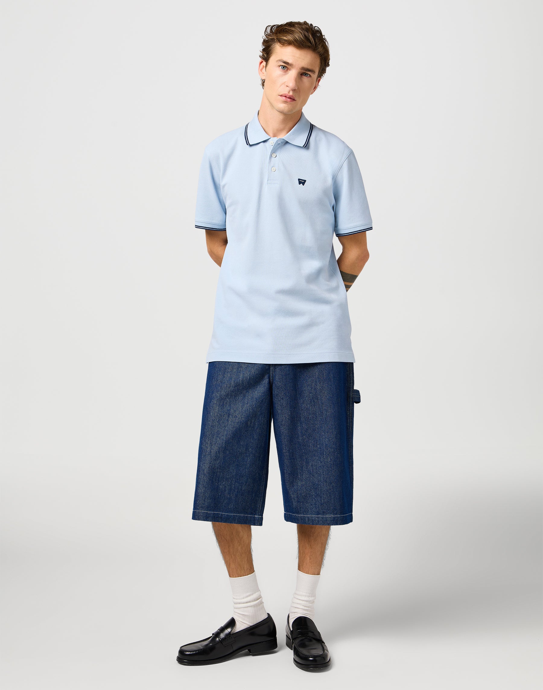 Polo Shirt in Niagara Mist T-Shirts Wrangler