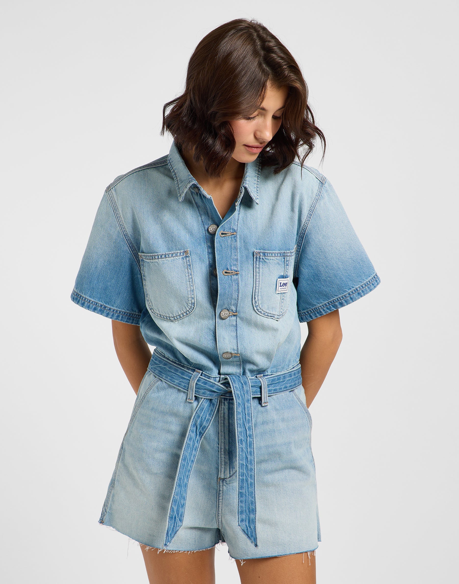 Chore Shortall in Cloudy Days Overall Lee