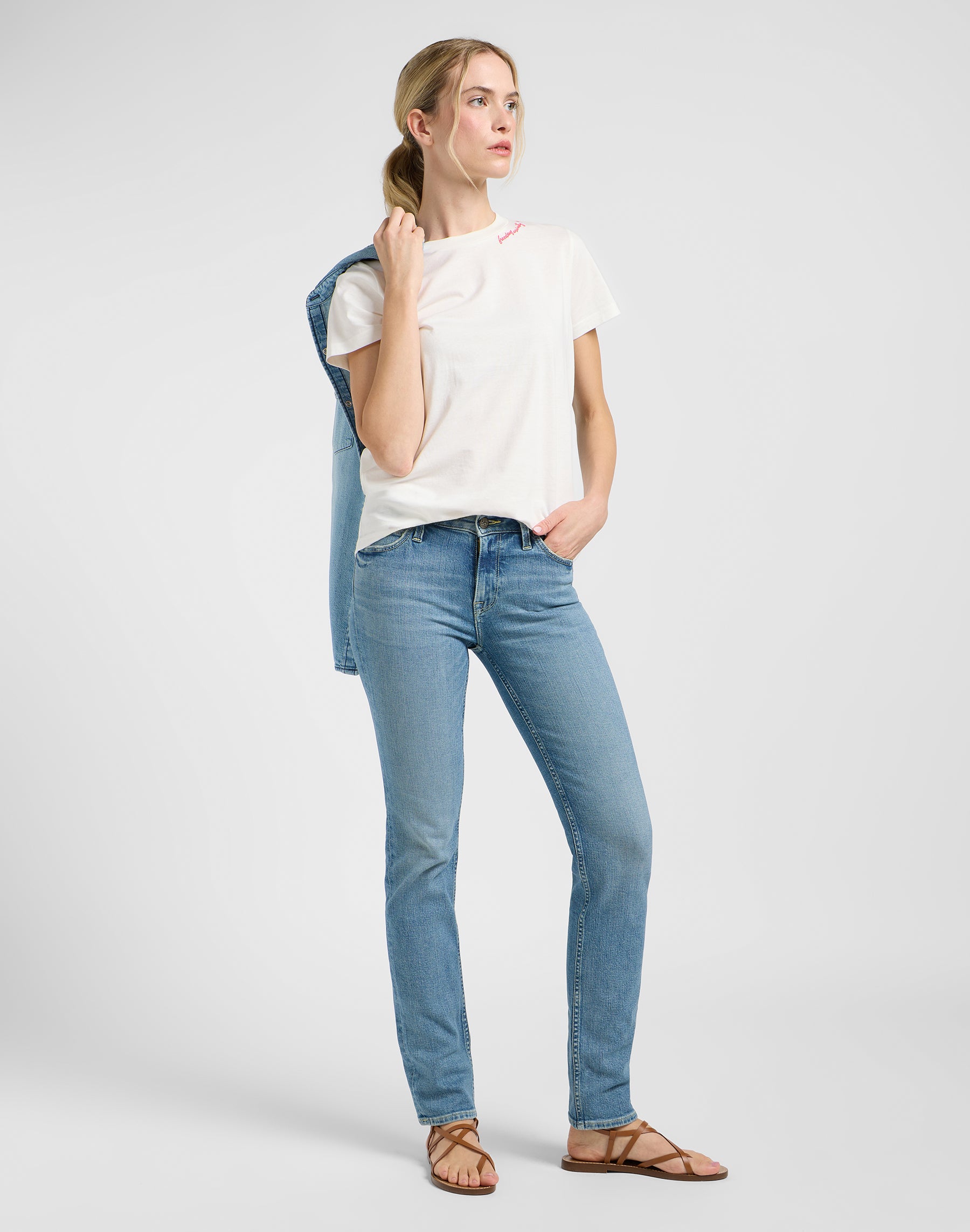 Elly in Cloudy Skies Jeans Lee