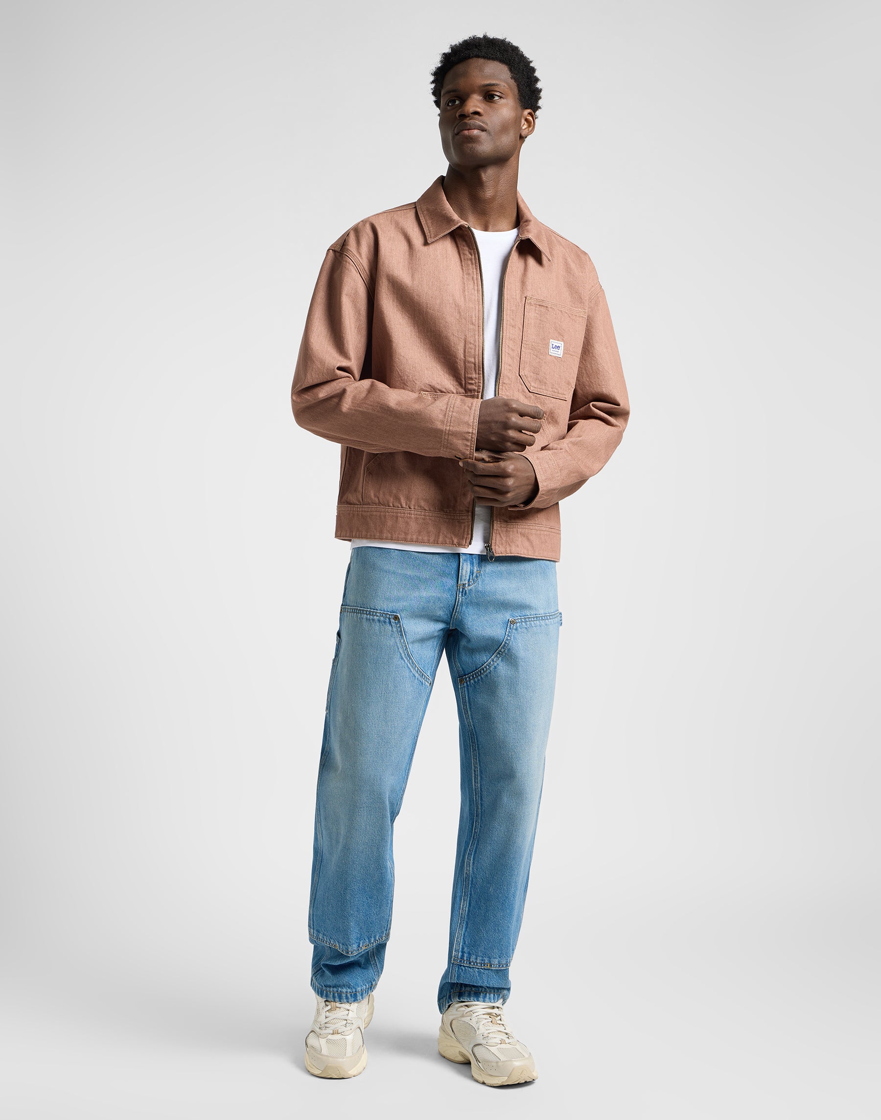 91W Workwear Jacket in Earth Clay Jacken Lee