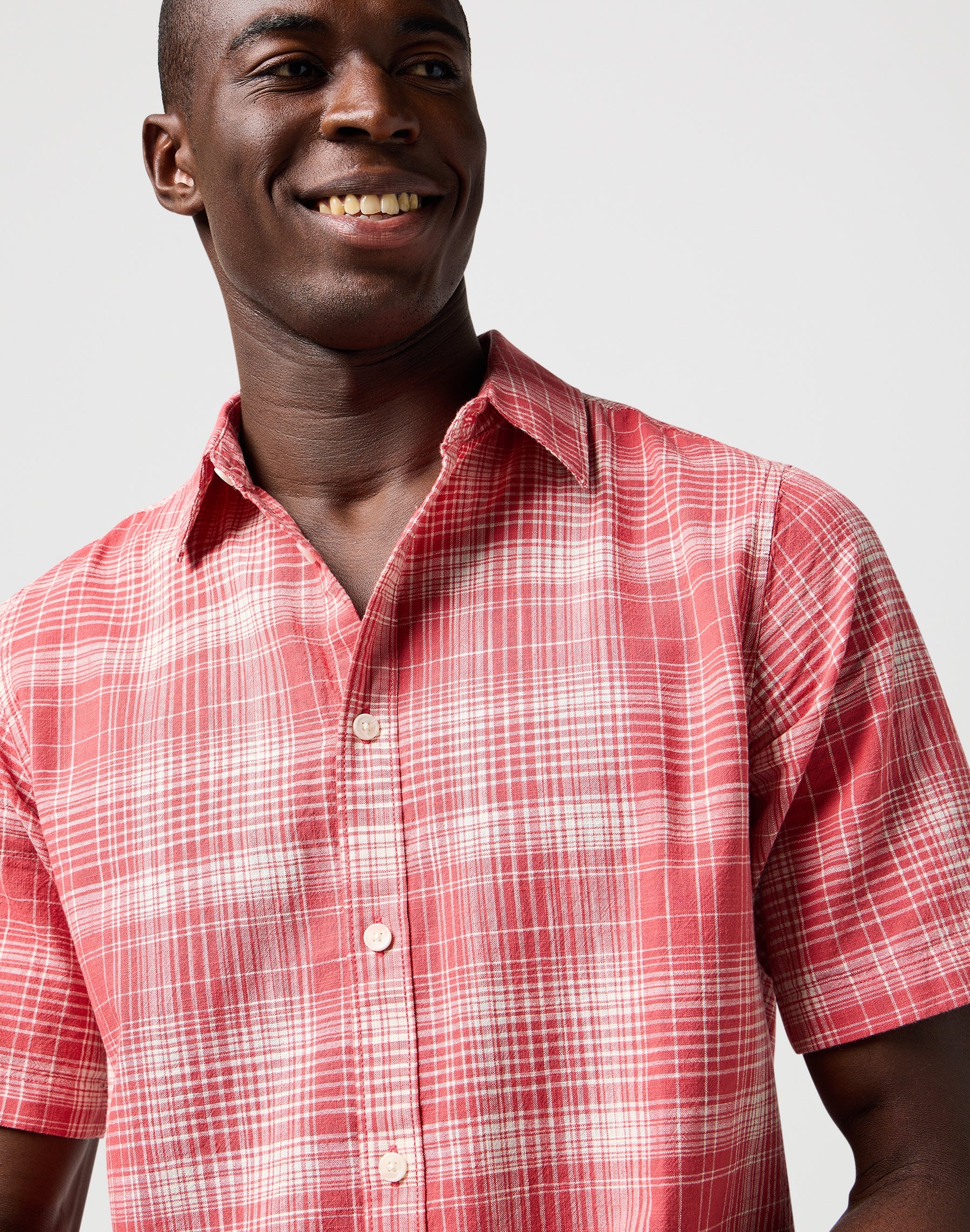 Ss Shirt in Red Hemden Wrangler