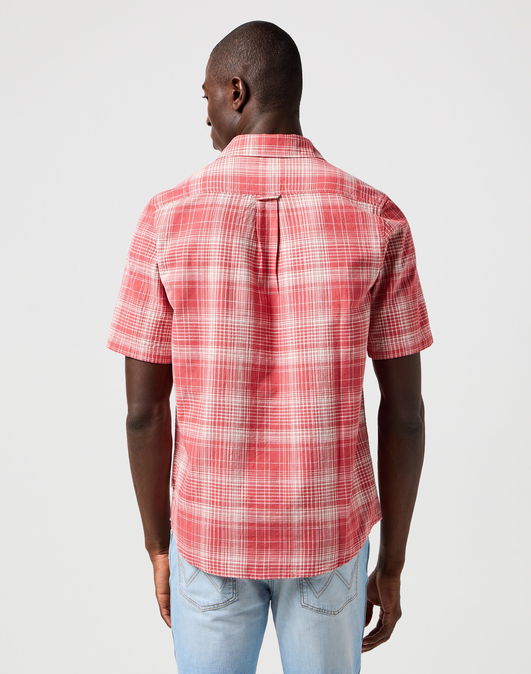 Ss Shirt in Red Hemden Wrangler
