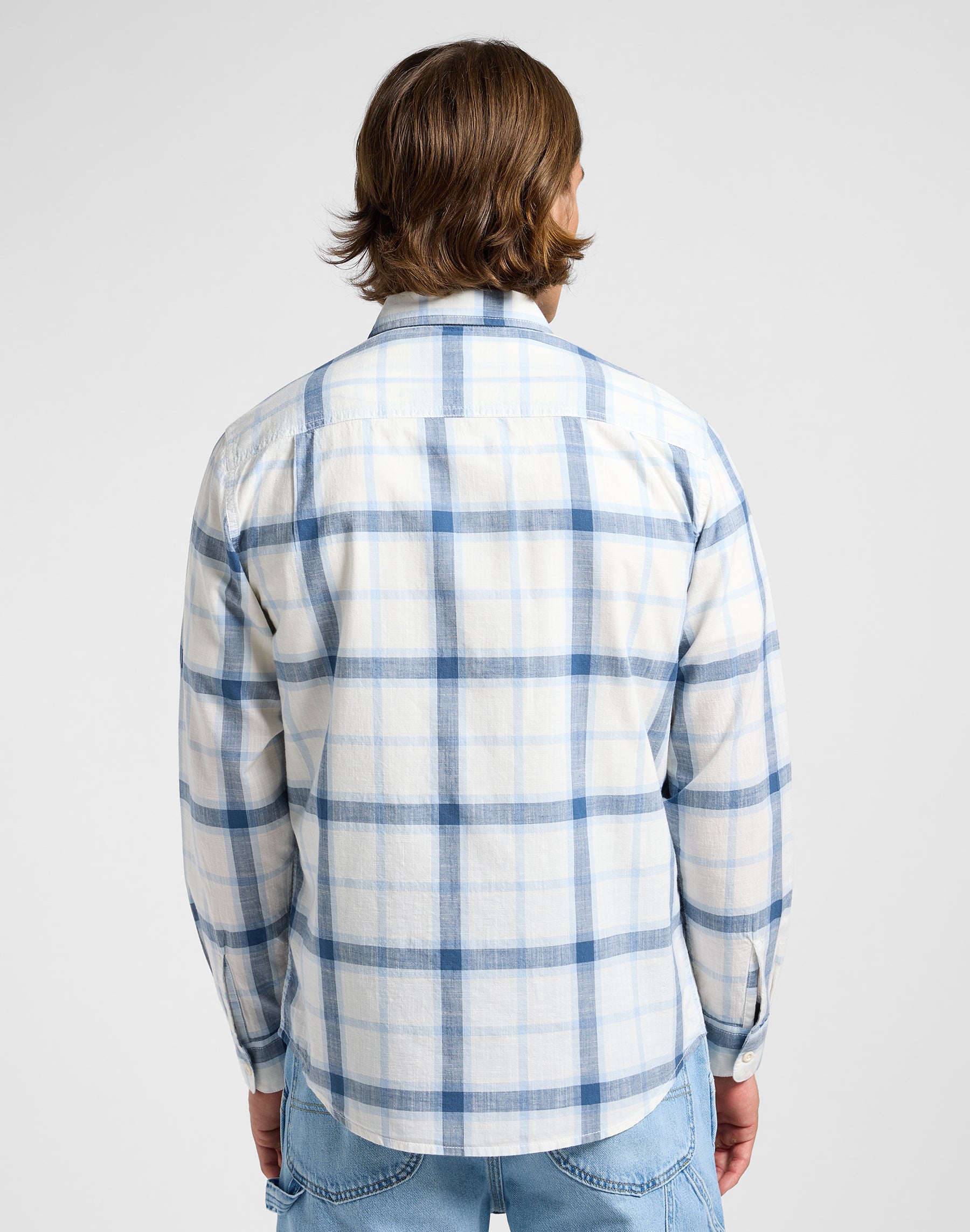 Workwear Shirt 2.0 in Blue Hemden Lee