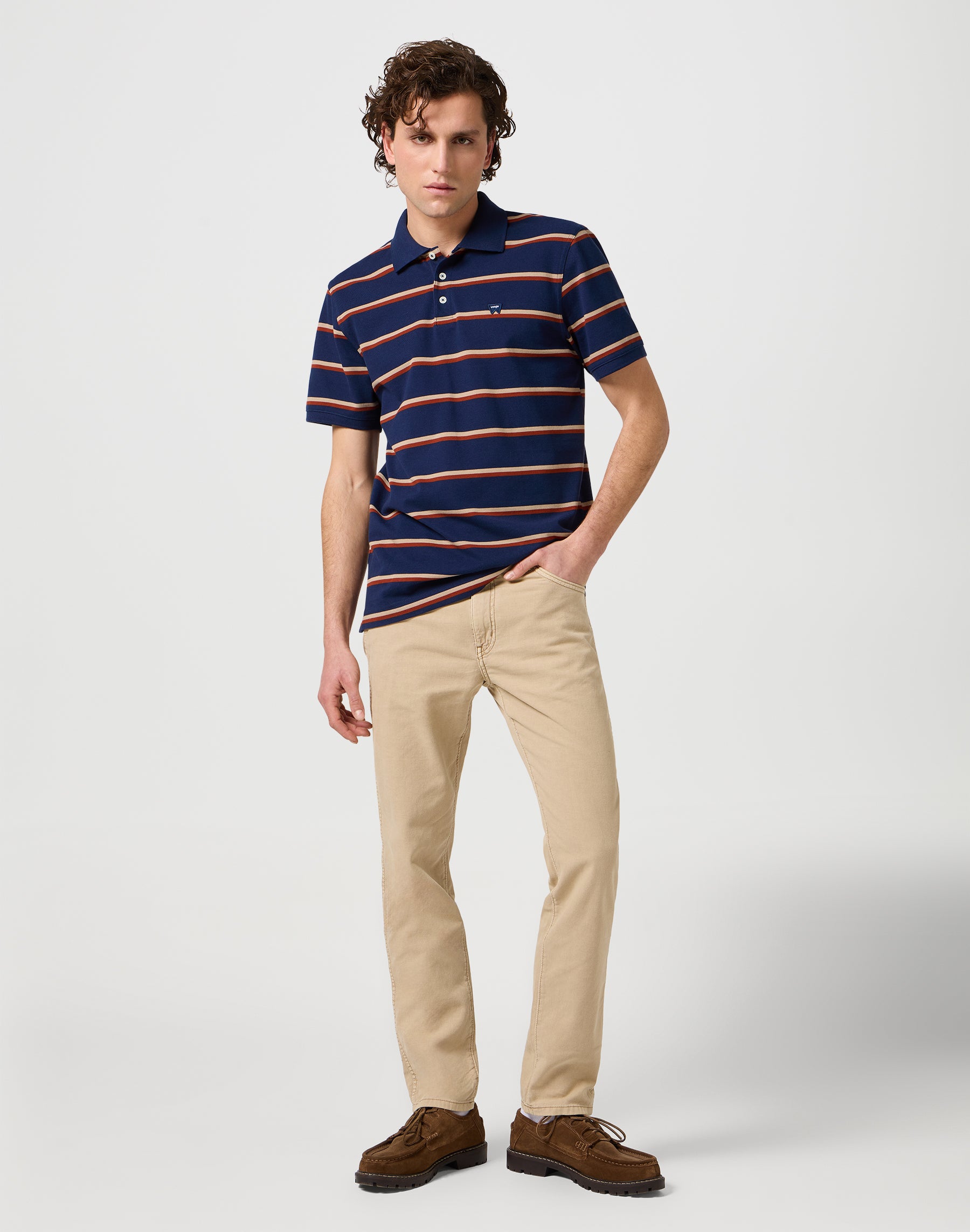 Larston in Timberwolf Hosen Wrangler