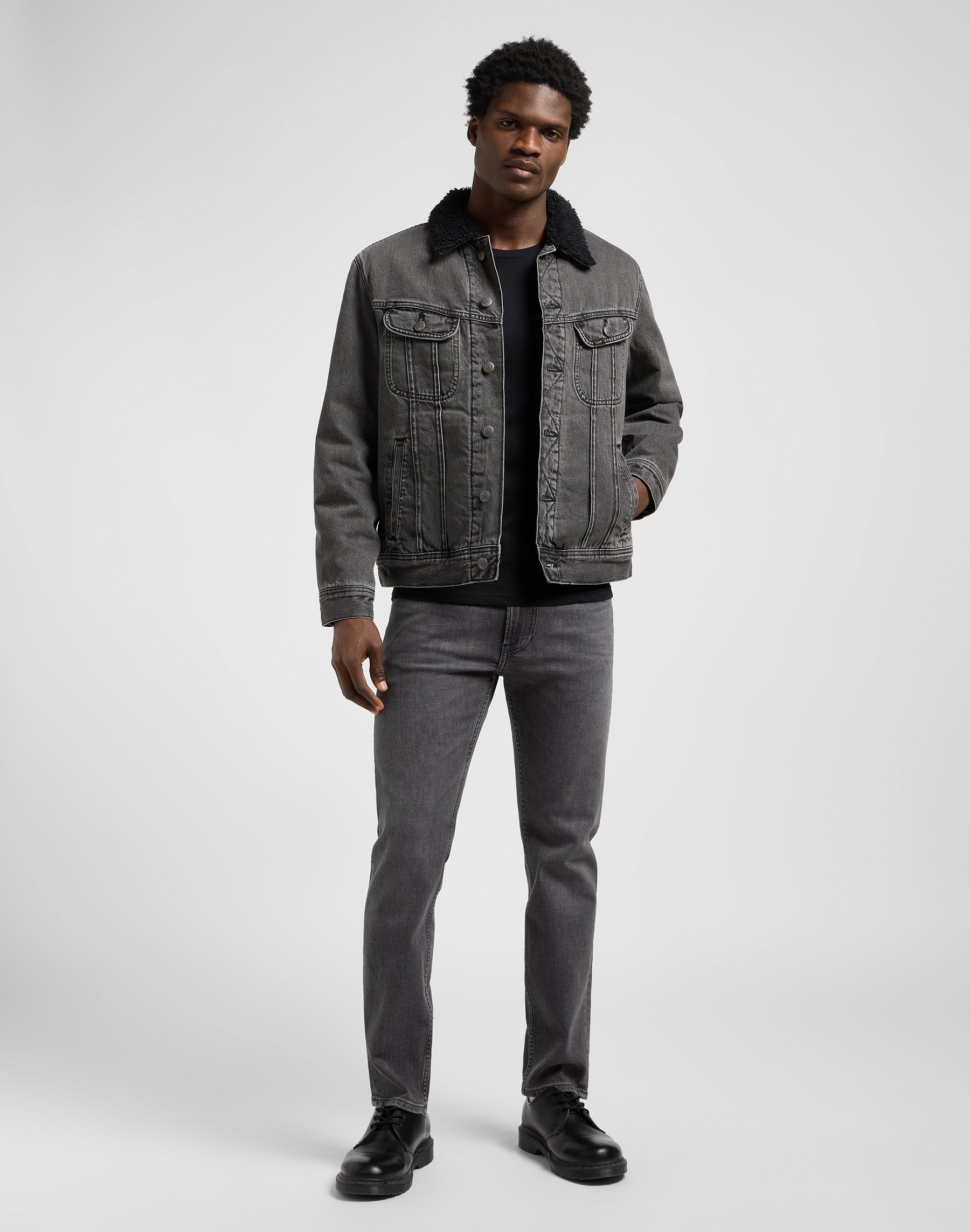 Sherpa Jacket in Deep Obsidian Jacken Lee