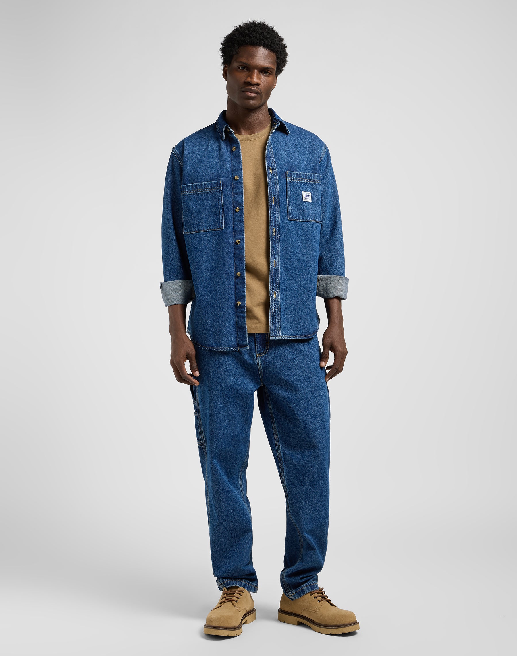 Workwear Shirt 2.0 in Turn Tables Hemden Lee