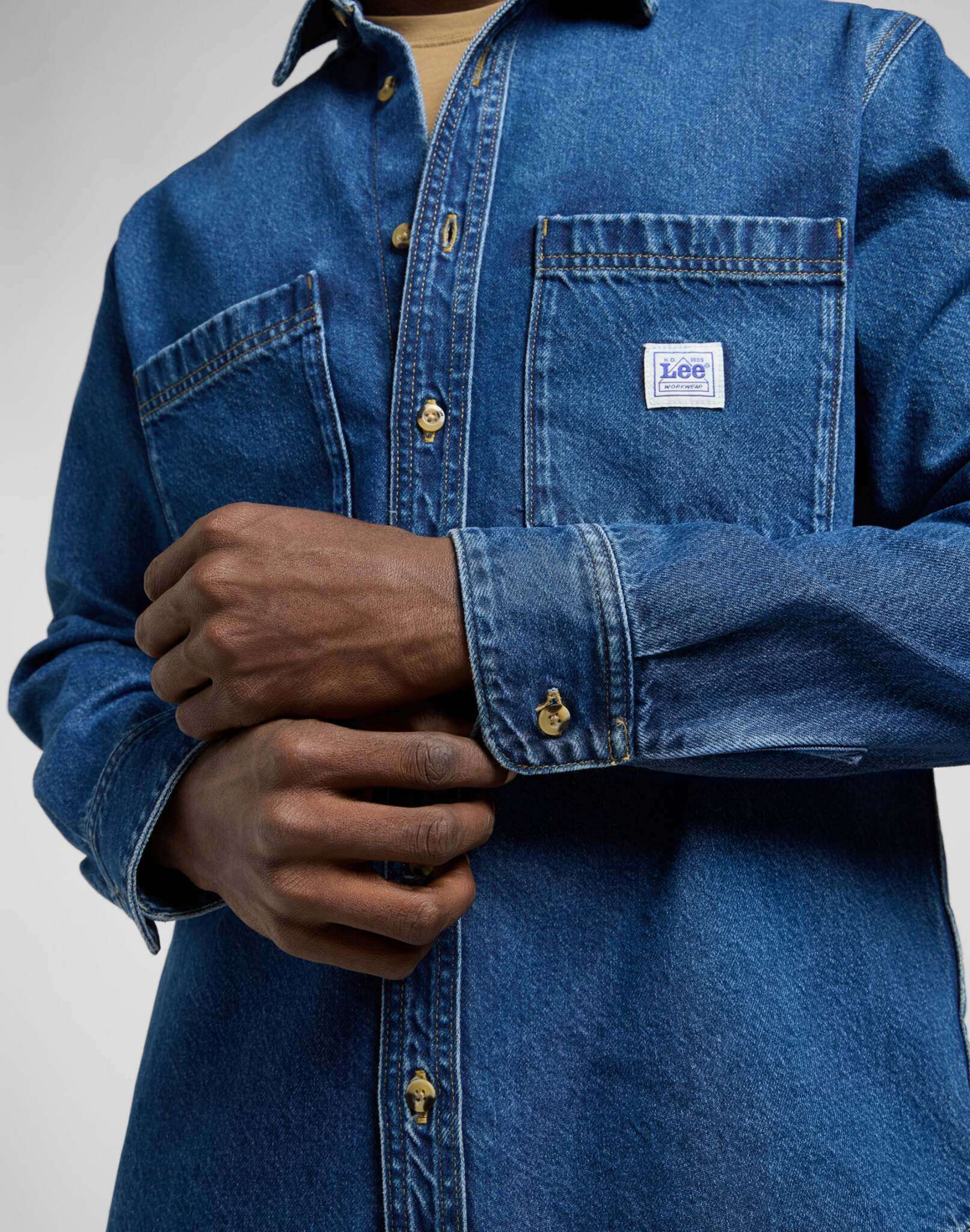 Workwear Shirt 2.0 in Turn Tables Hemden Lee