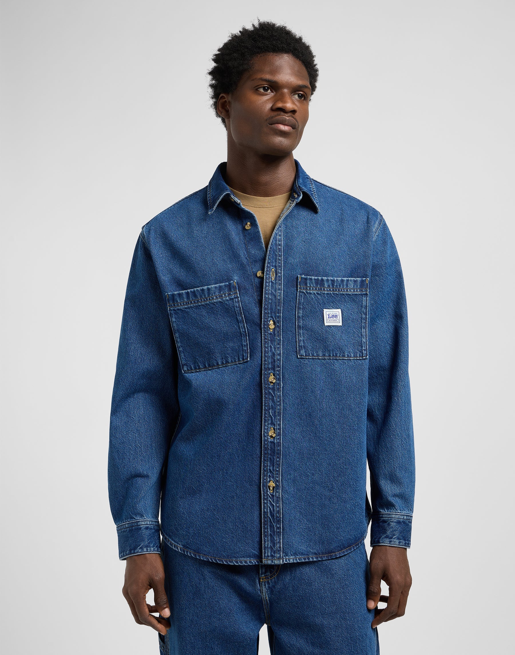 Workwear Shirt 2.0 in Turn Tables Hemden Lee