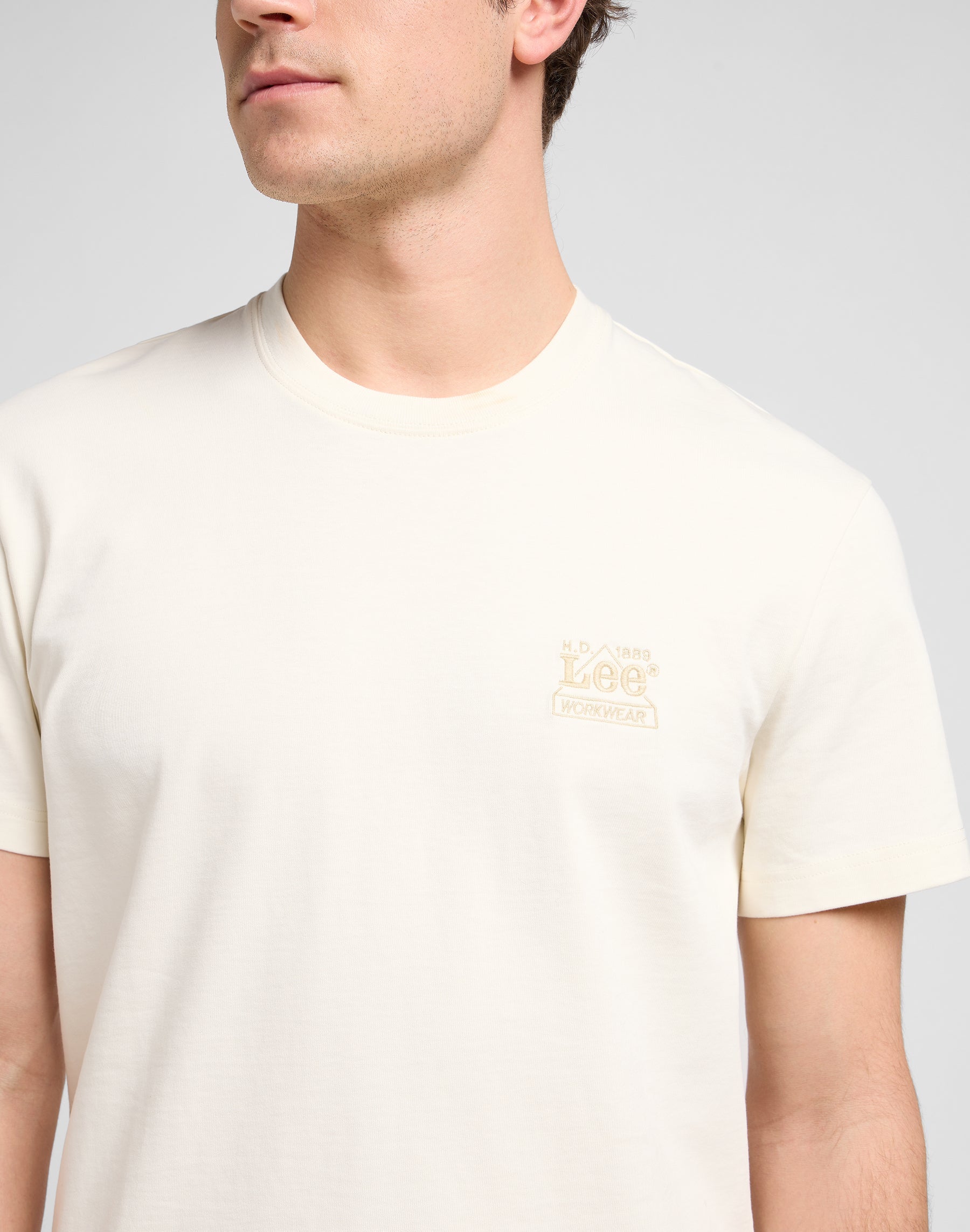 Ww Essential Tee in Ecru T-Shirts Lee