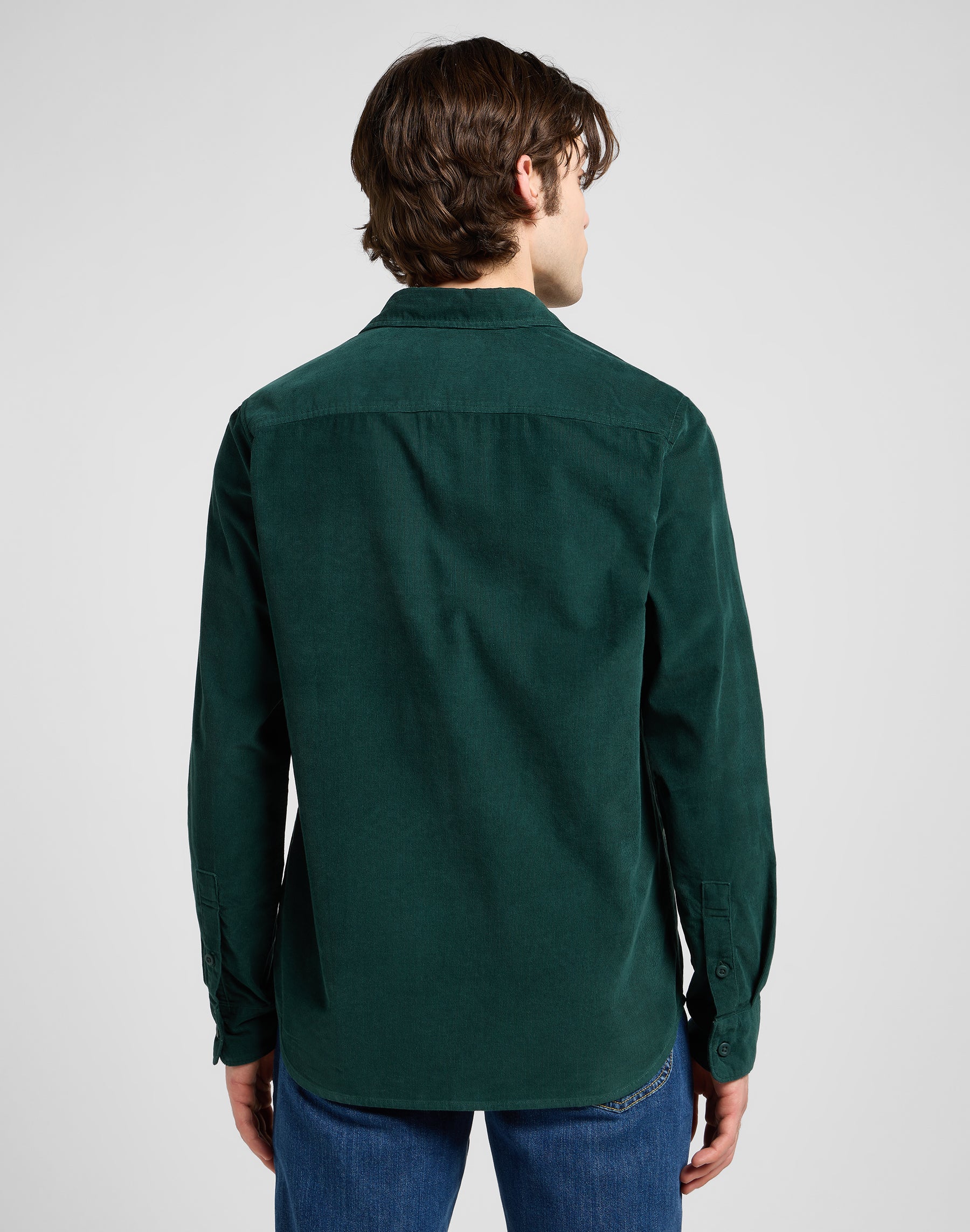 Leesure Shirt in Jade Forest Hemden Lee