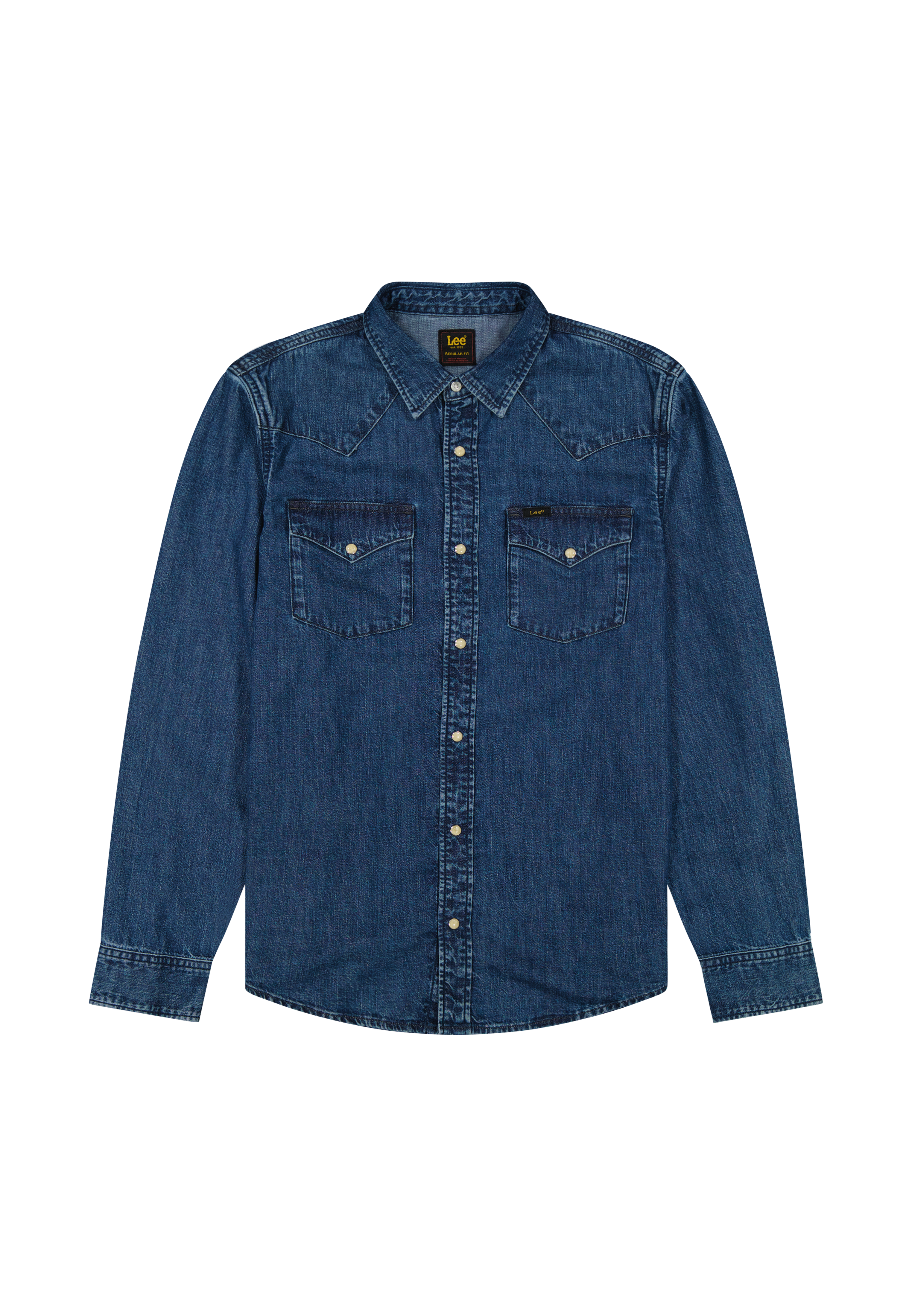 Regular Western Shirt in Roaring Rapids