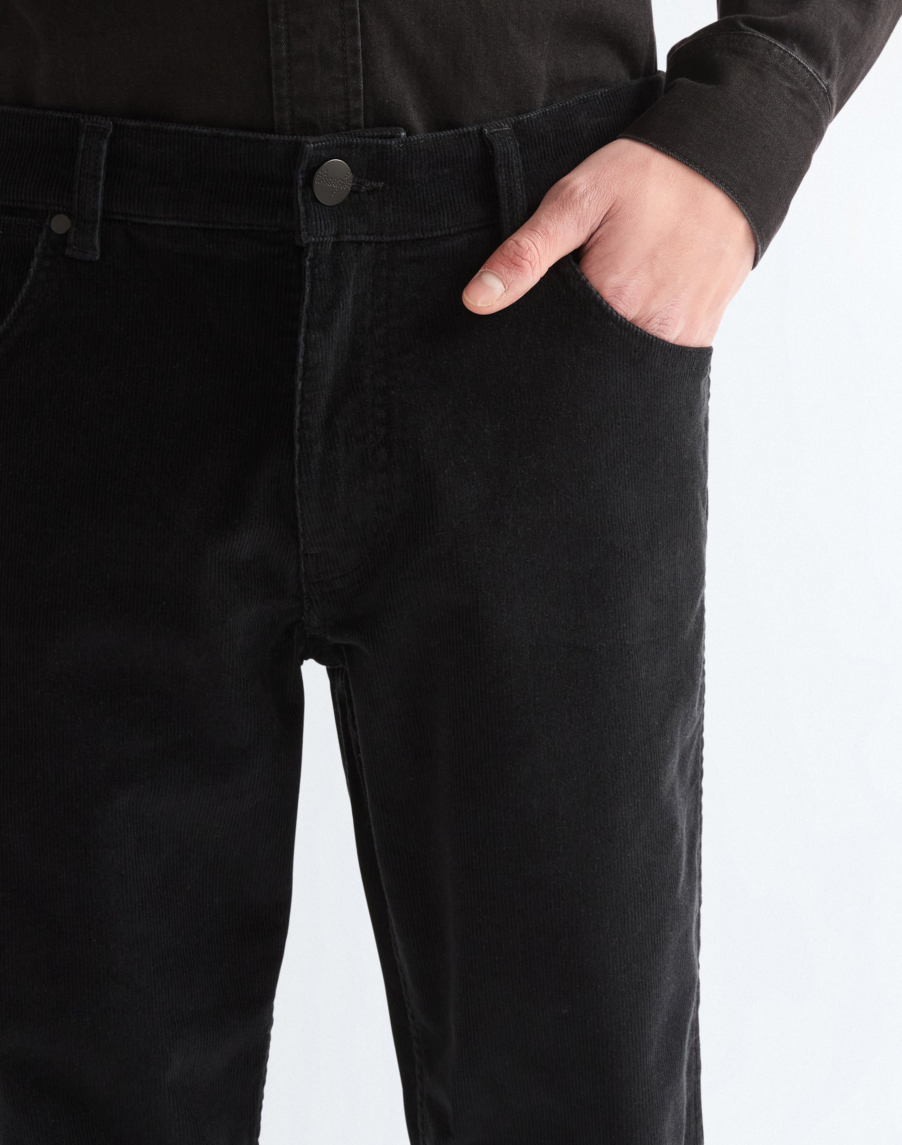 Greensboro in Black Hosen Wrangler