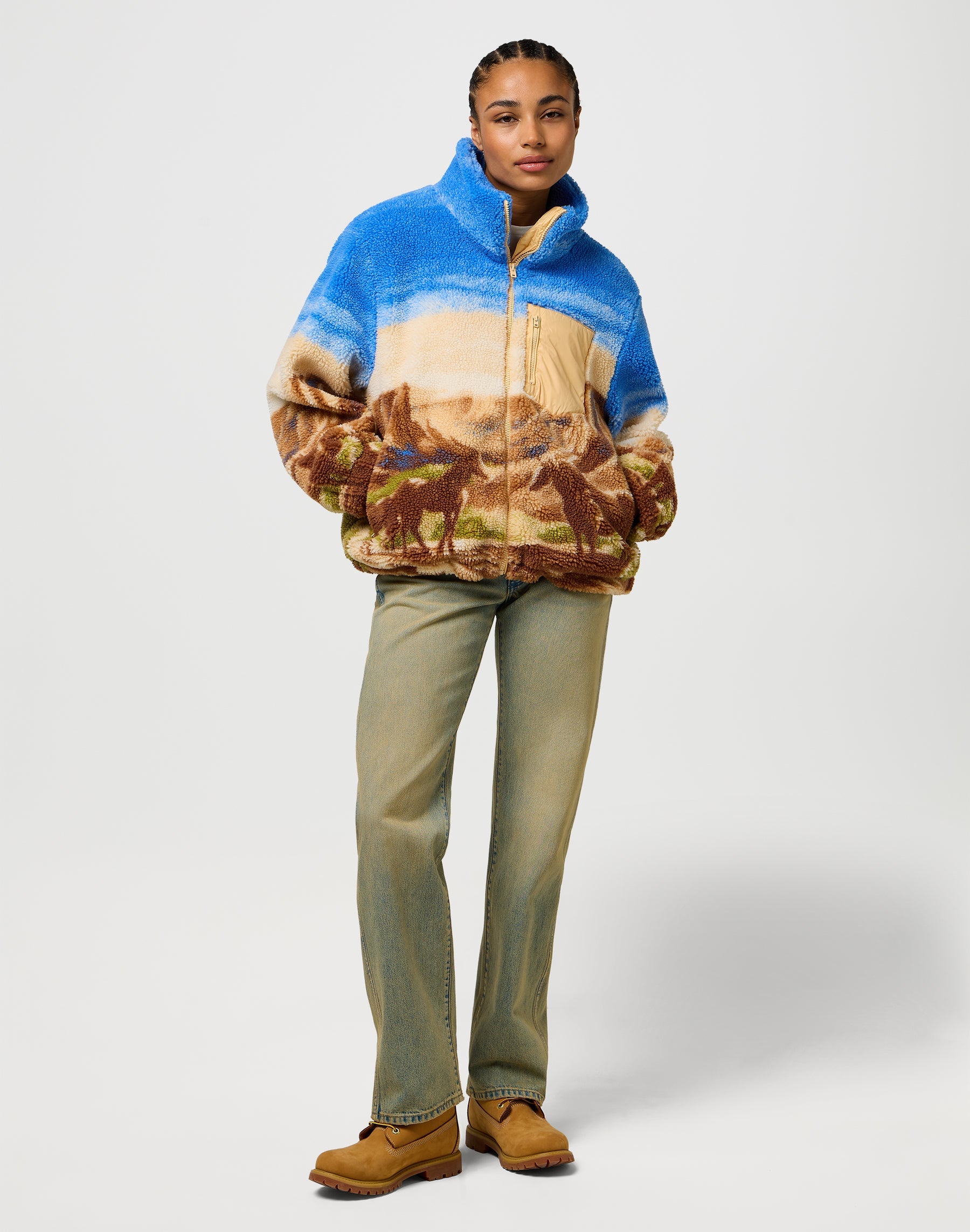 Transitional Fleece in Canyon Jacken Wrangler