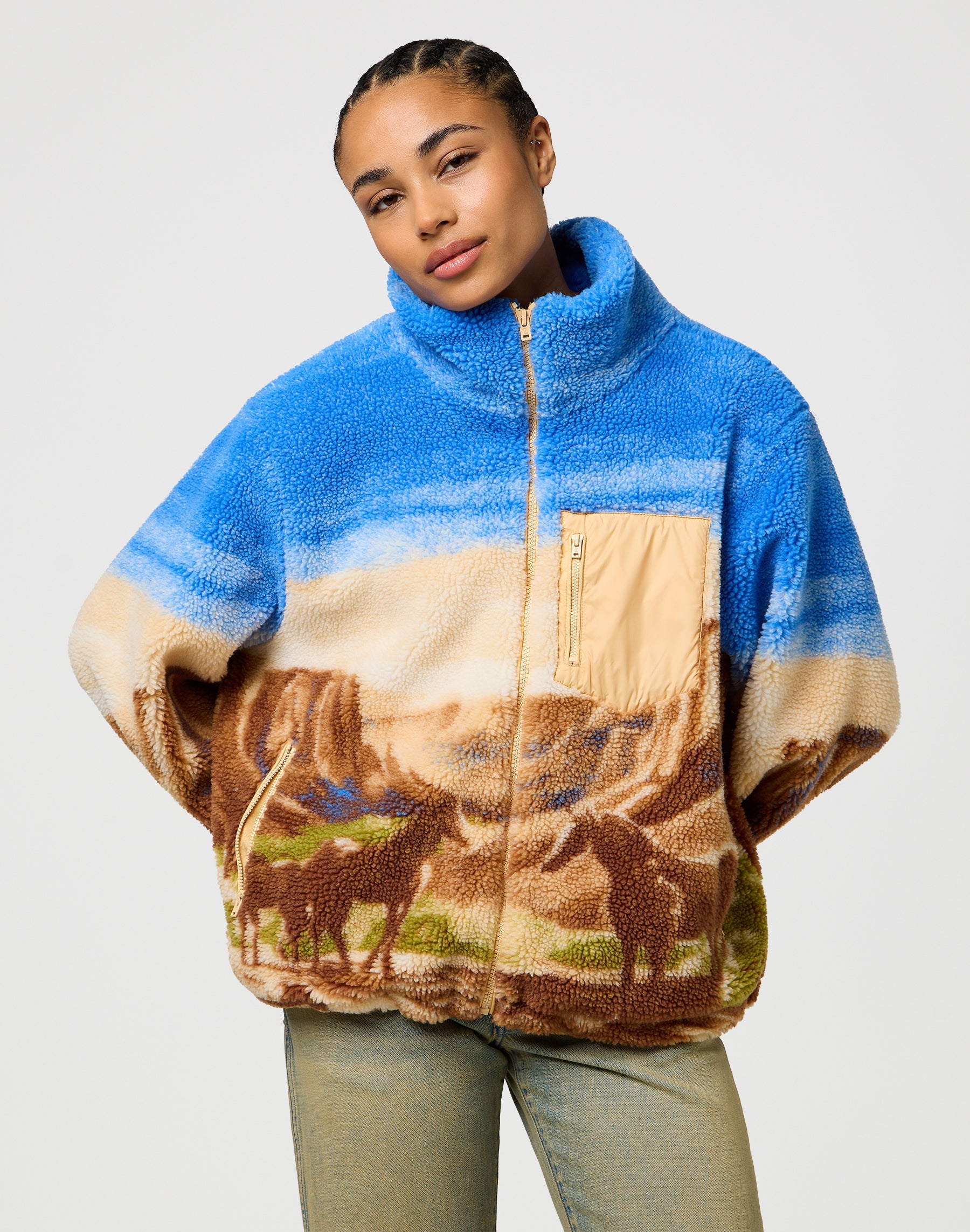 Transitional Fleece in Canyon Jacken Wrangler