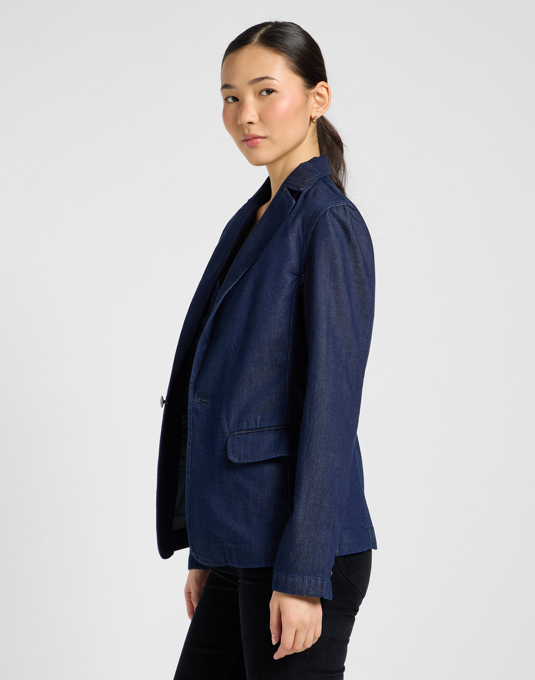 Structured Blazer in Regal Blue Jacken Lee