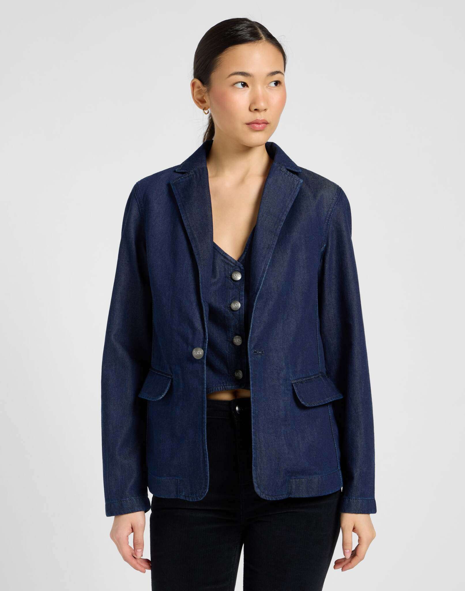 Structured Blazer in Regal Blue Jacken Lee