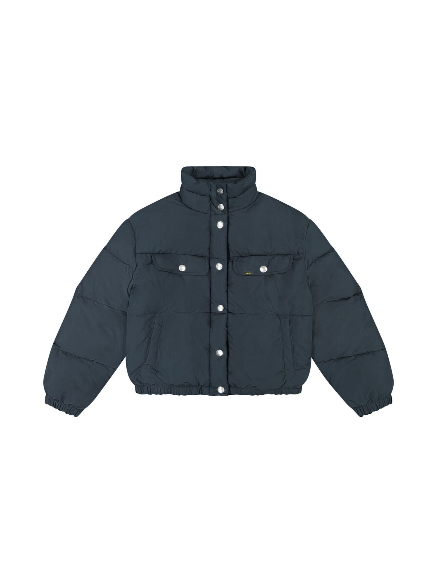 Rider Puffer Jacket in Black