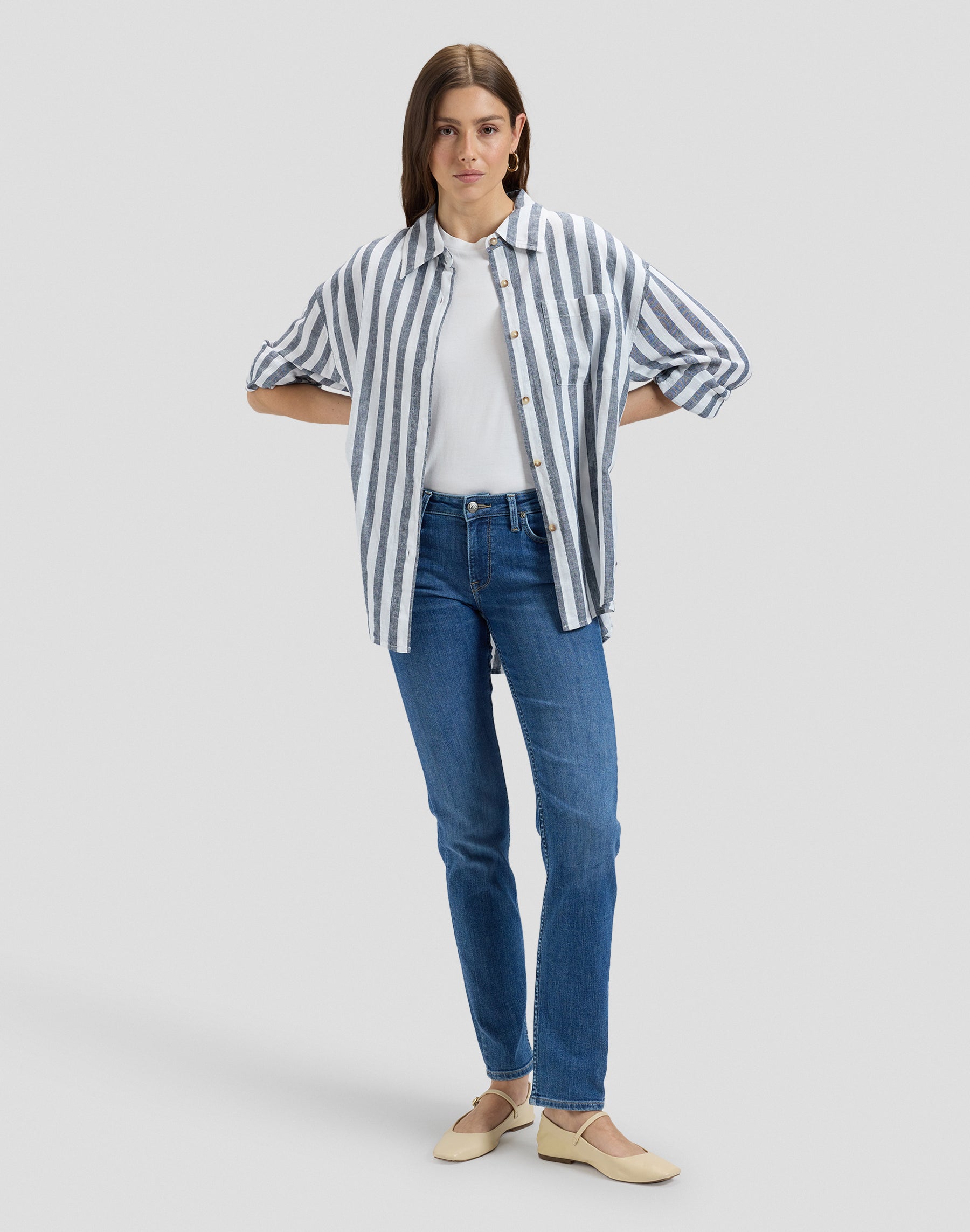 Elly in Hidden Lagoon Jeans Lee