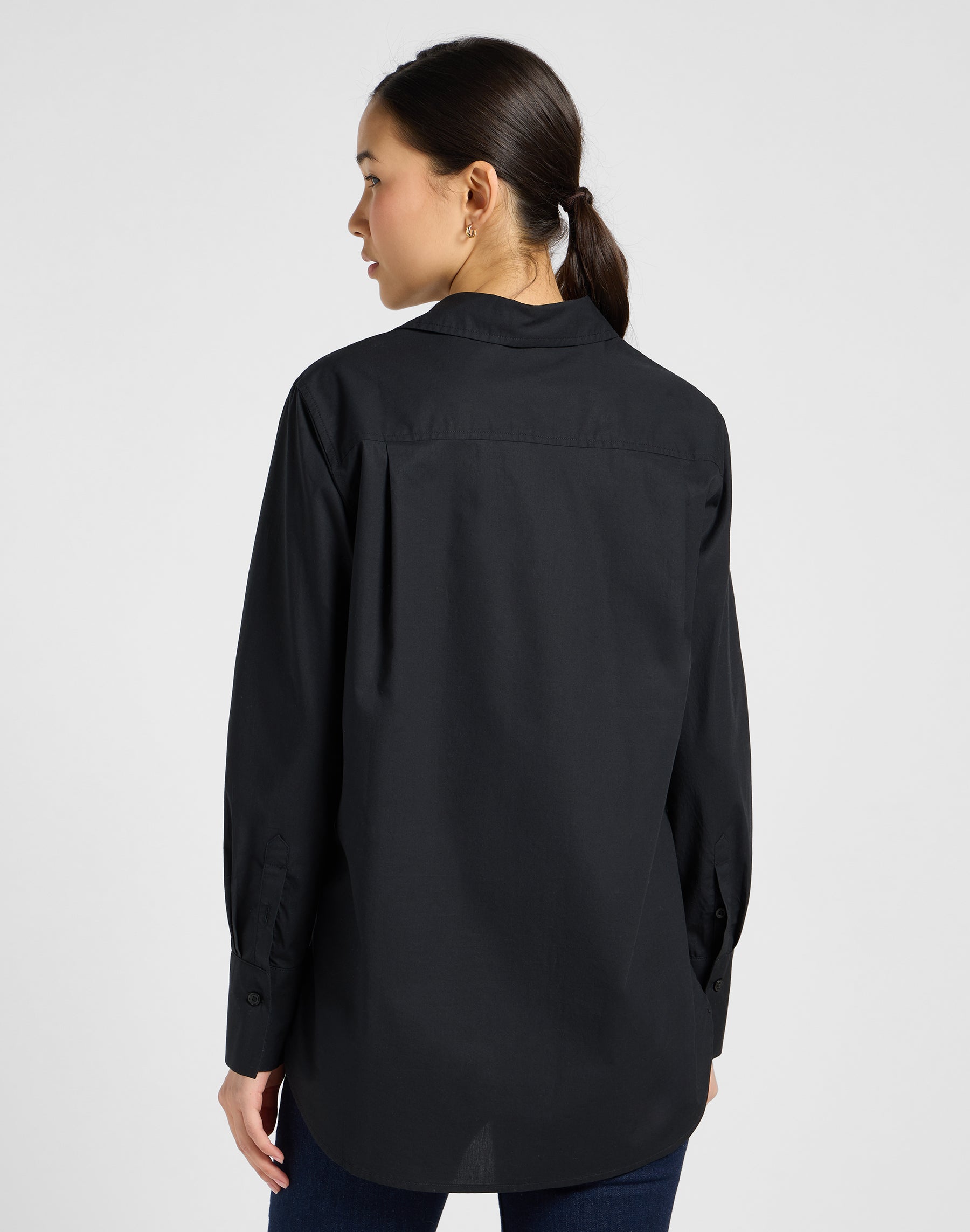 Classic Shirt in Unionall Black Hemden Lee