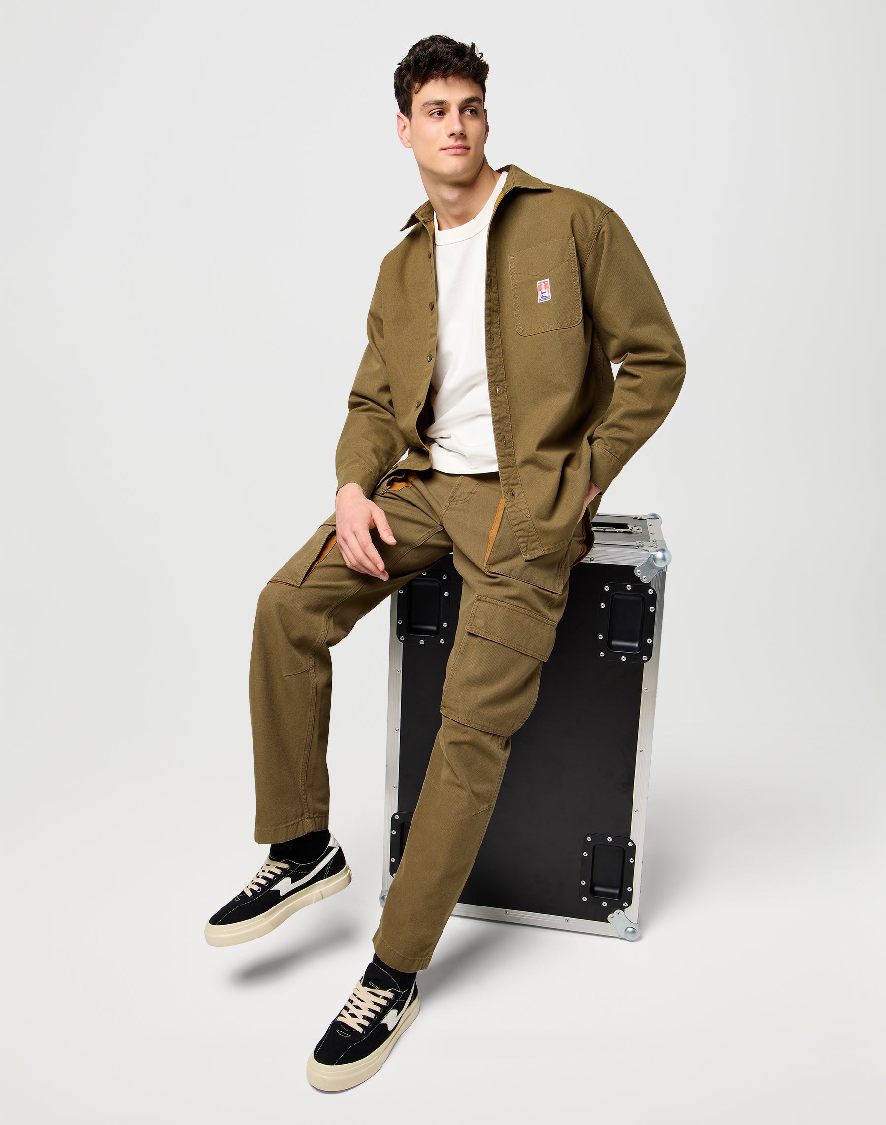 Cj Rel Cargo Pant in Beech Hosen Wrangler
