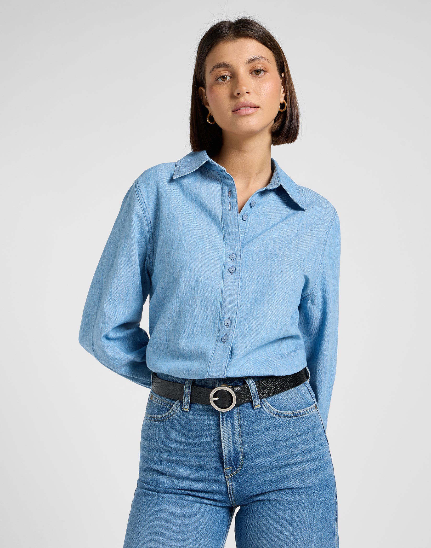 Balloon Sleeve Shirt in Never Ages Hemden Lee