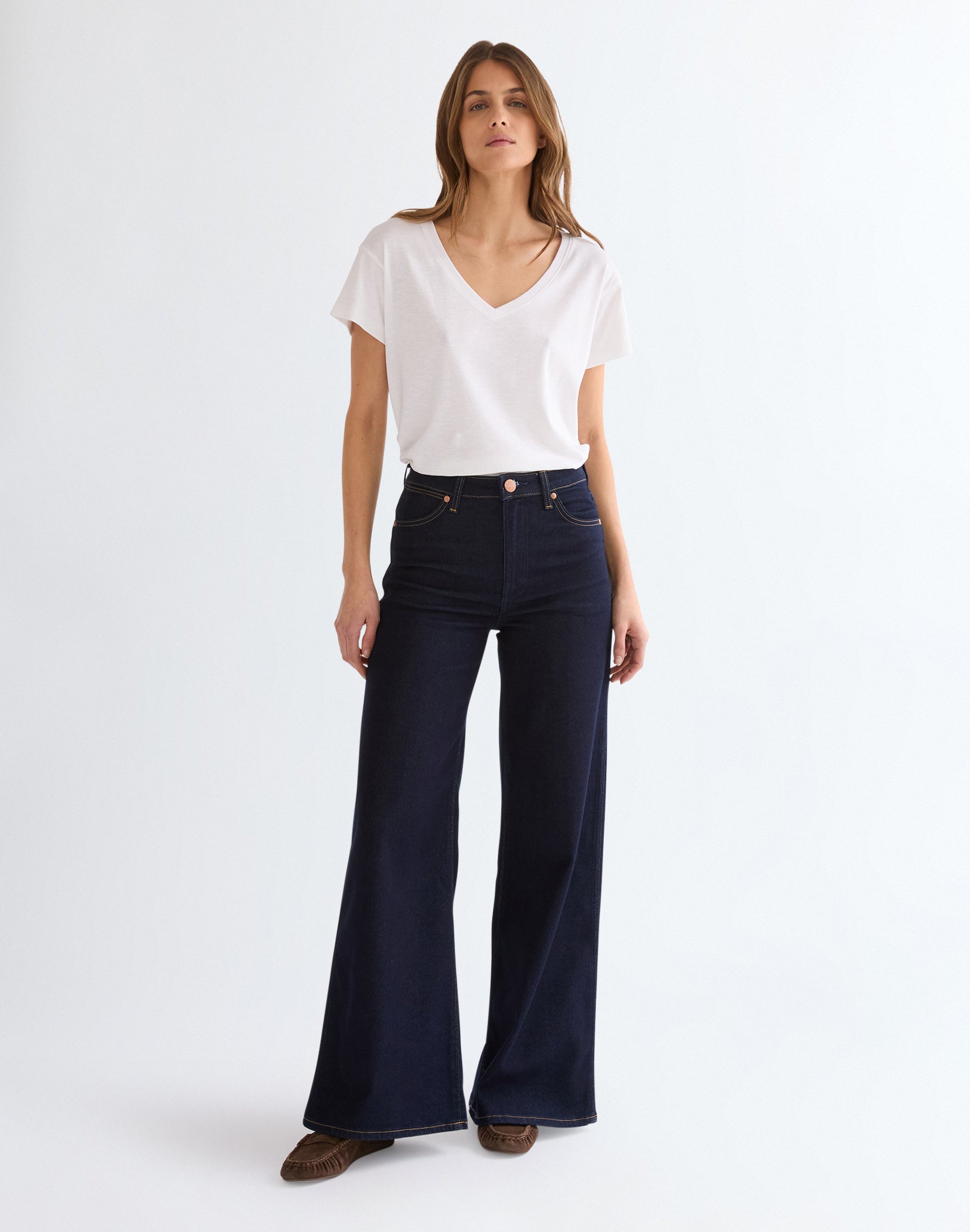 Jeans Canyon in Denim Lines Jeans Wrangler
