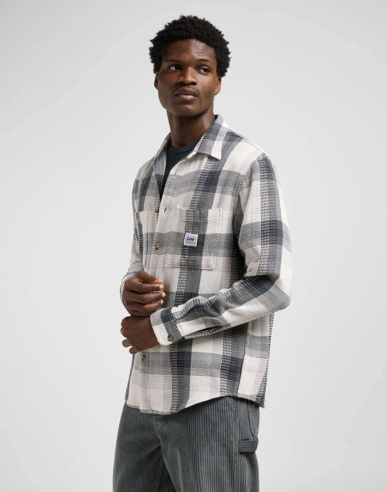 Workwear Shirt 2.0 in Rebel Navy Plaid Hemden Lee