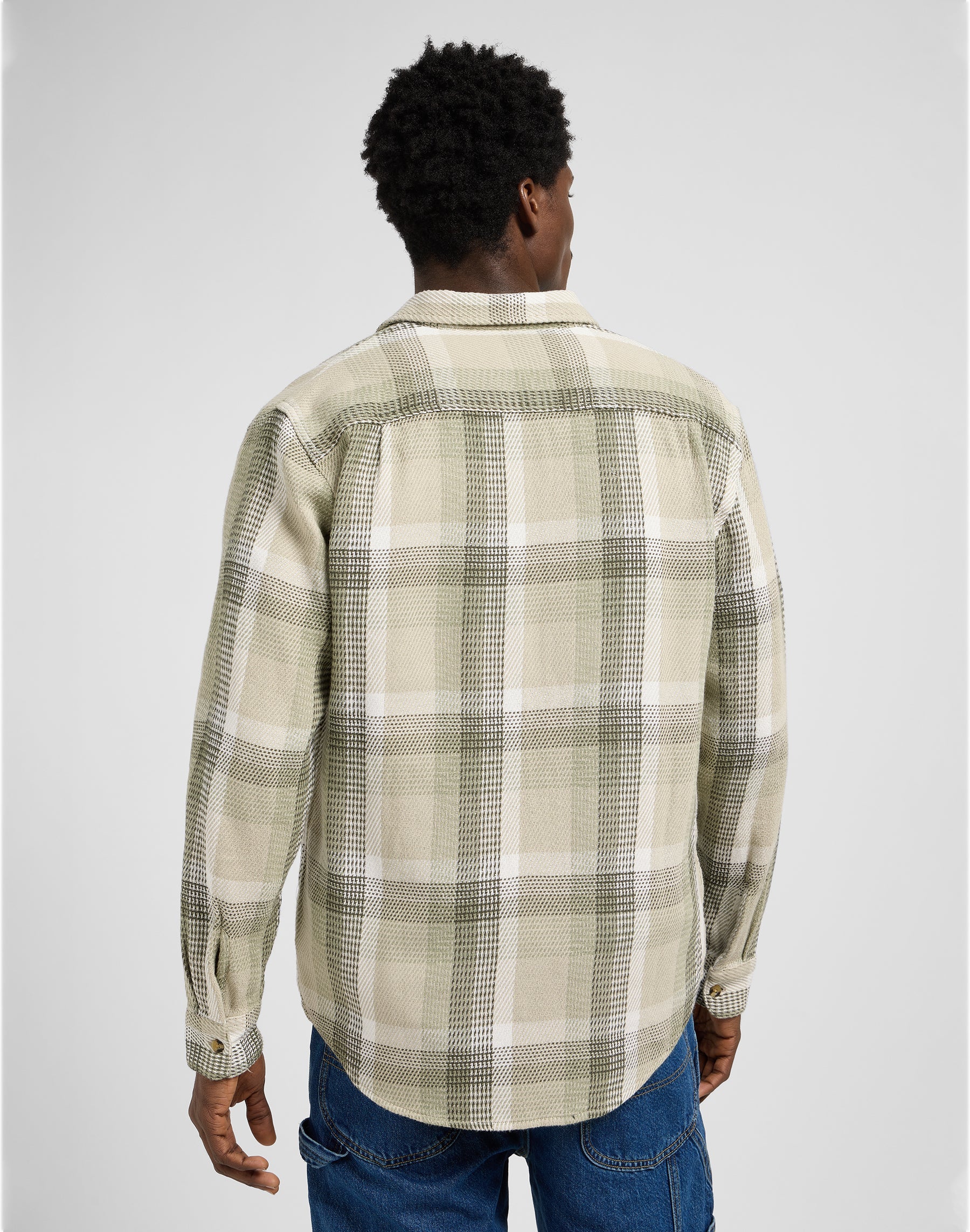 Workwear Shirt 2.0 in Oak Moss Plaid Hemden Lee