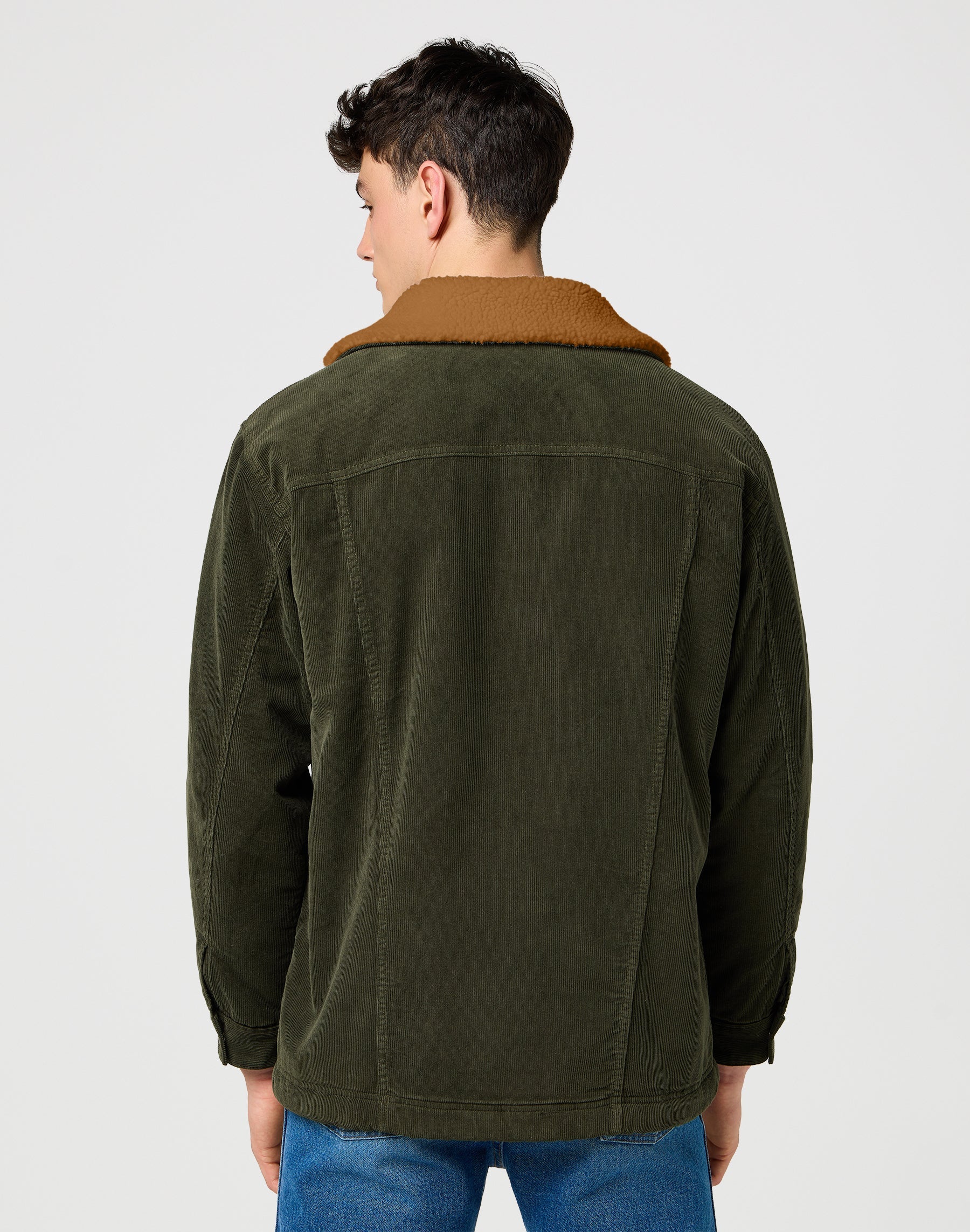 Wrange Coat in Forest Night Jacken Wrangler