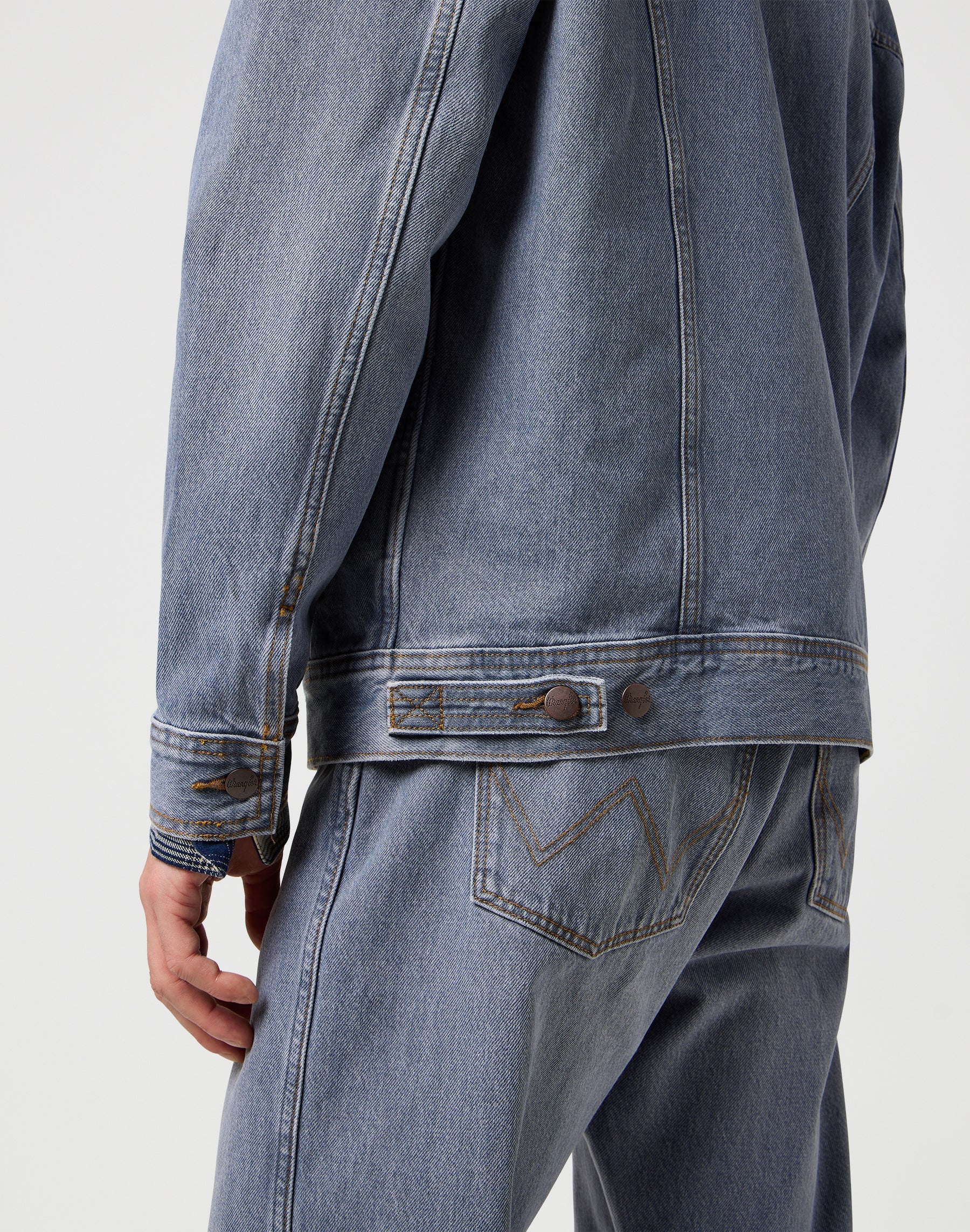 Anti Fit Jacket in Light Ice Jacken Wrangler