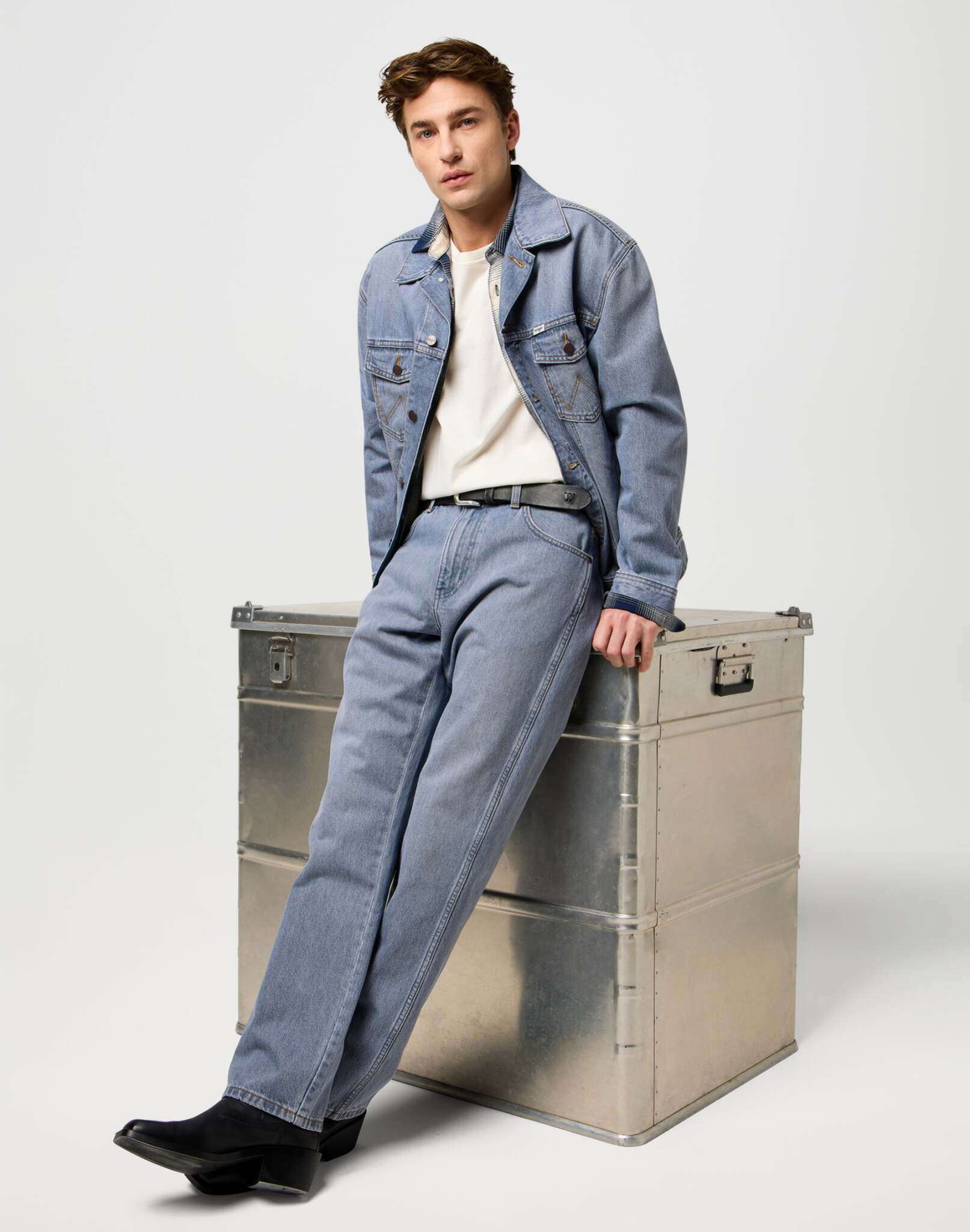 Vintage Tee in Birch T-Shirts Wrangler