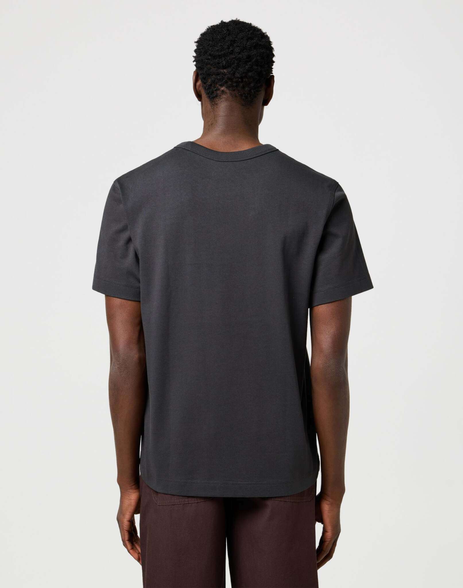 Cj Pocket Tee in Faded Black T-Shirts Wrangler