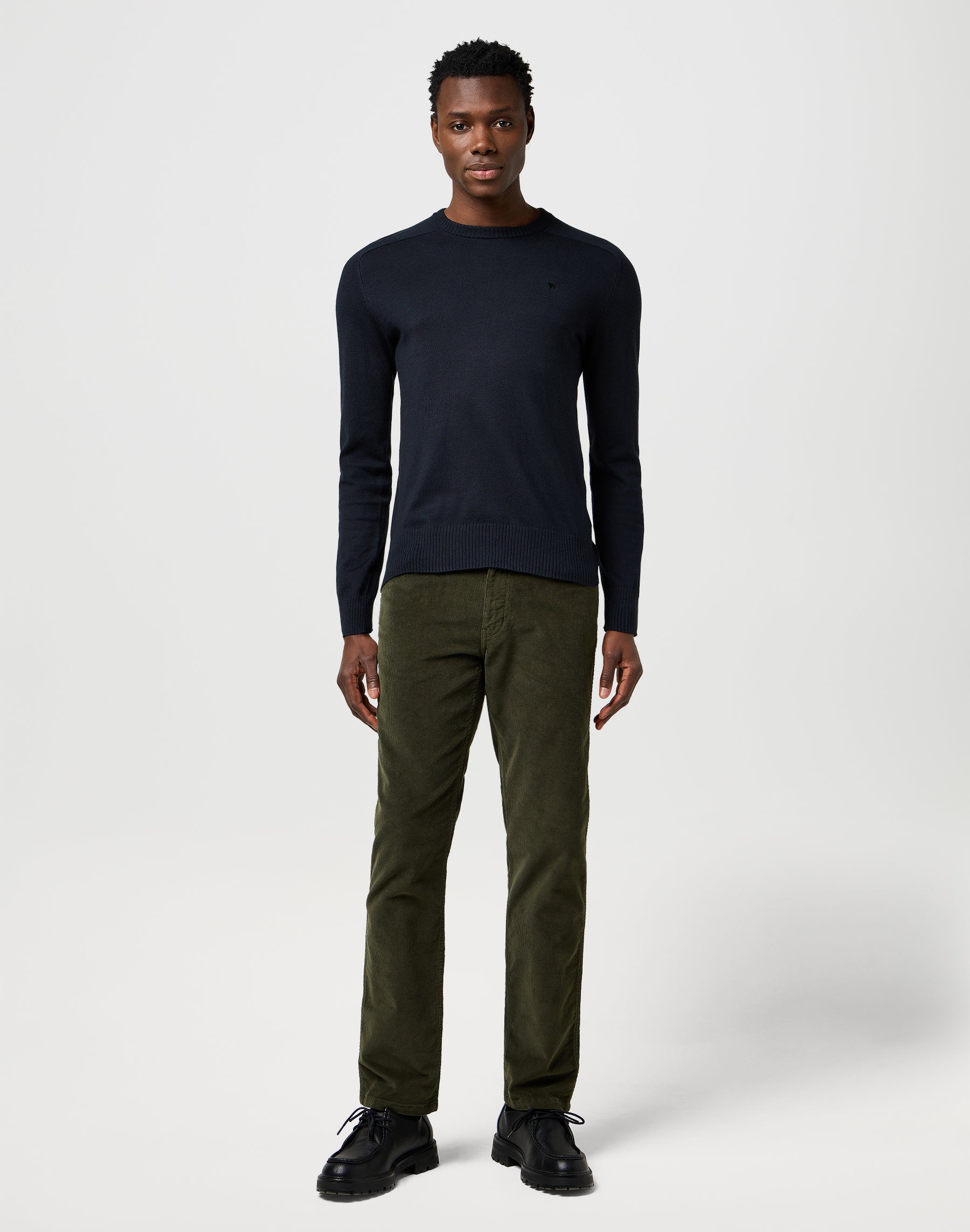 Knit Sweater in Black Pullover Wrangler