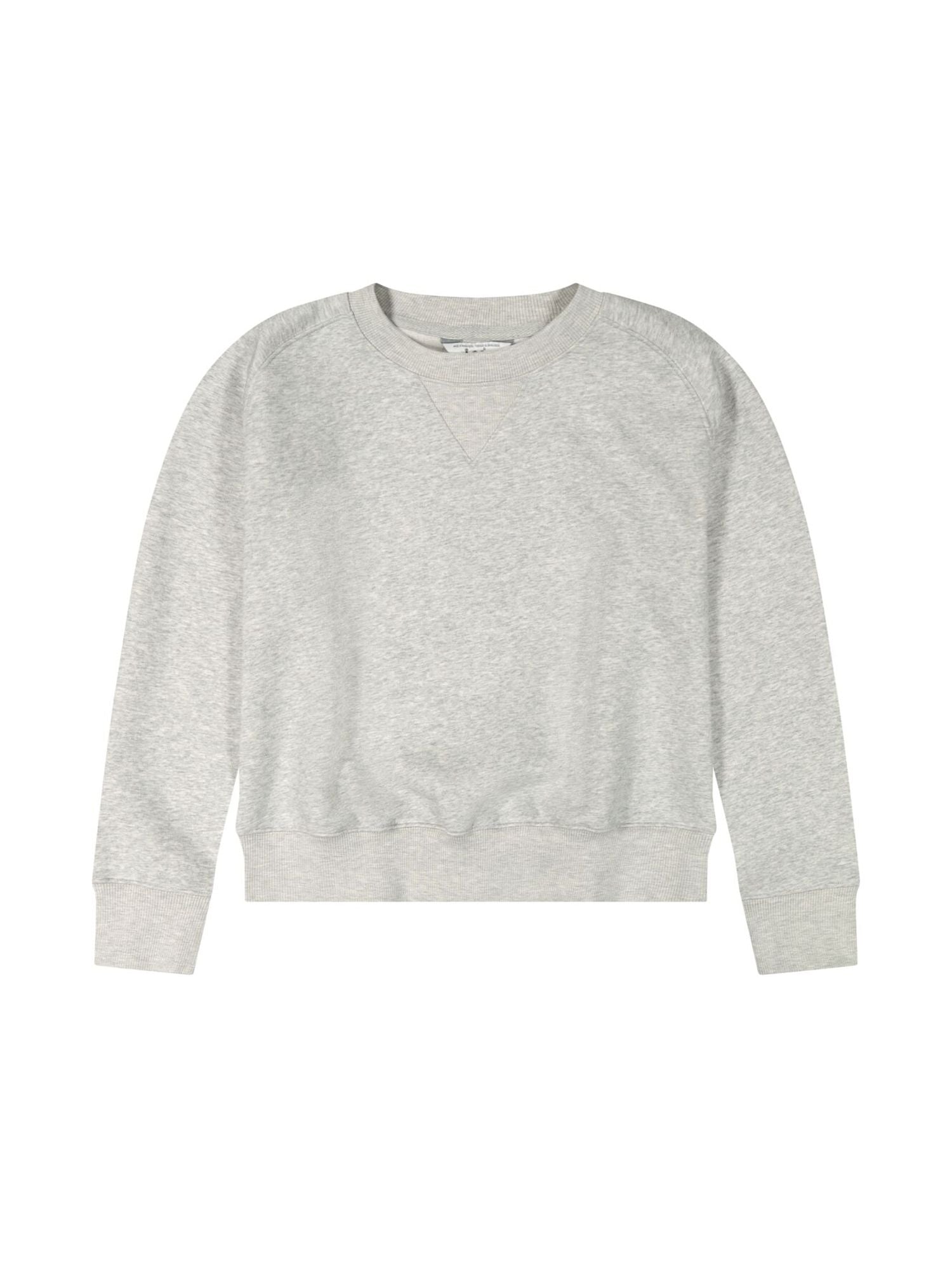 Raglan Crew Sws in Grey Heather