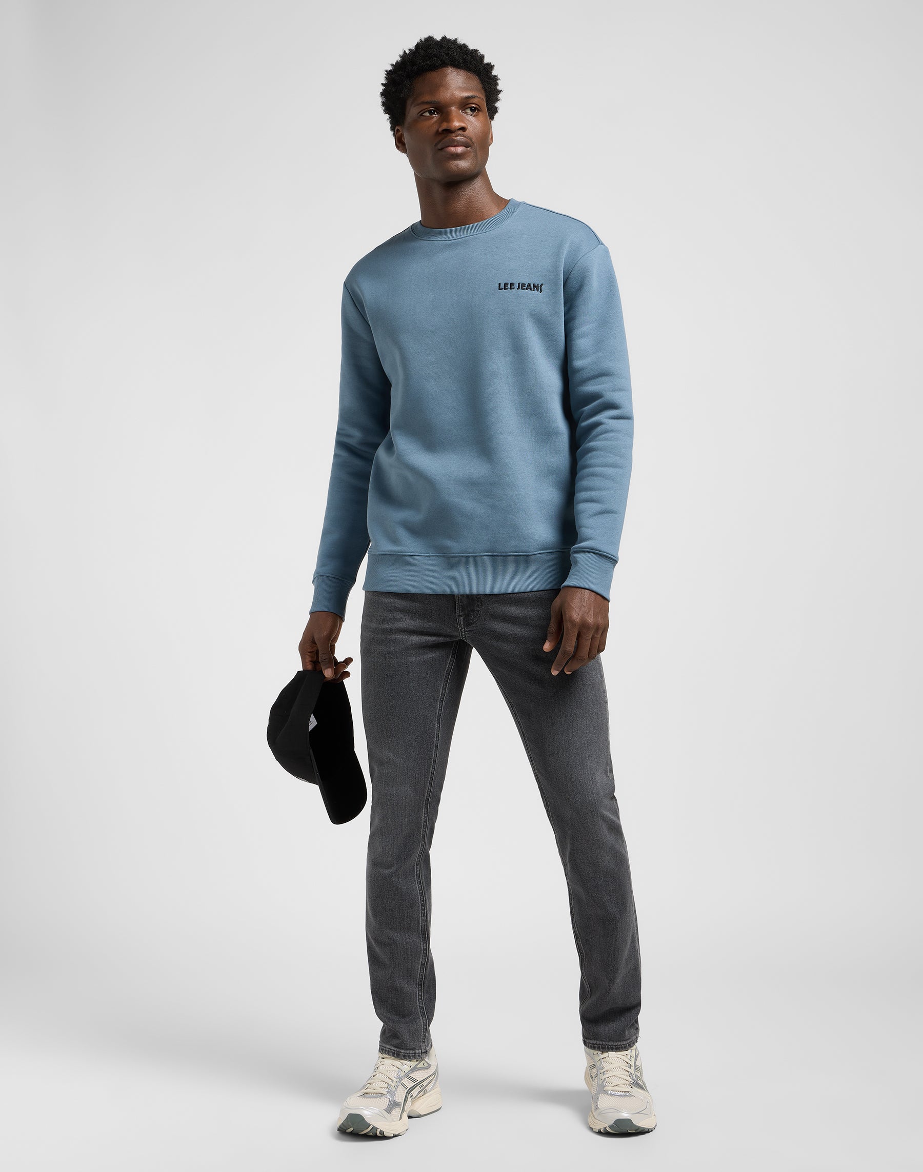 Regular Core Sws in Vintage Blue Sweatshirts Lee