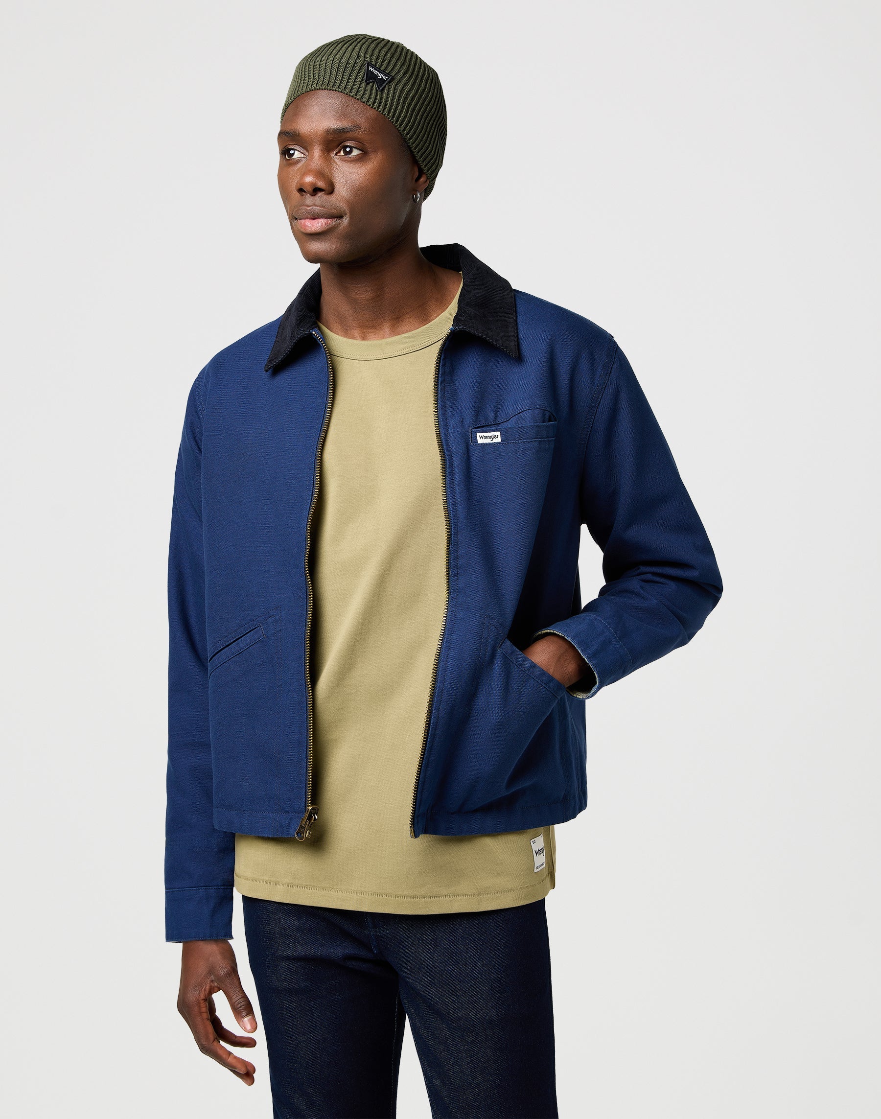 Easy Beanie in Ivy Green Mützen Wrangler