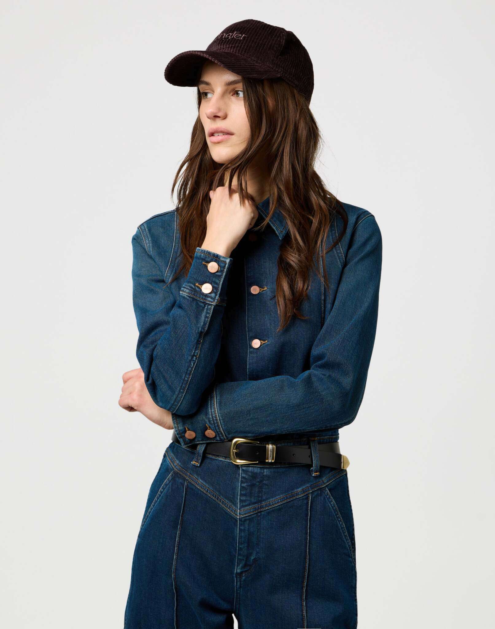 Corduroy Cap in Mole Caps Wrangler