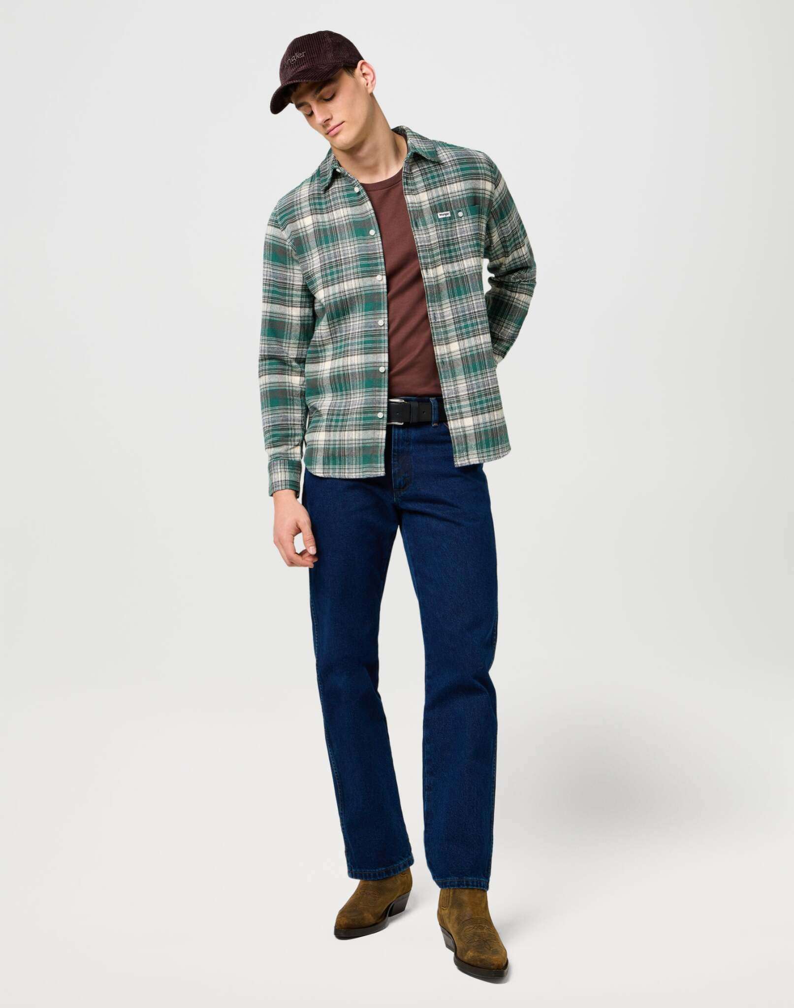 Corduroy Cap in Mole Caps Wrangler