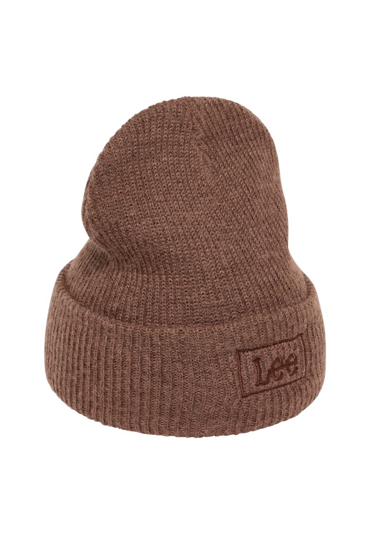 Core Beanie in Luxe Brown Mützen Lee
