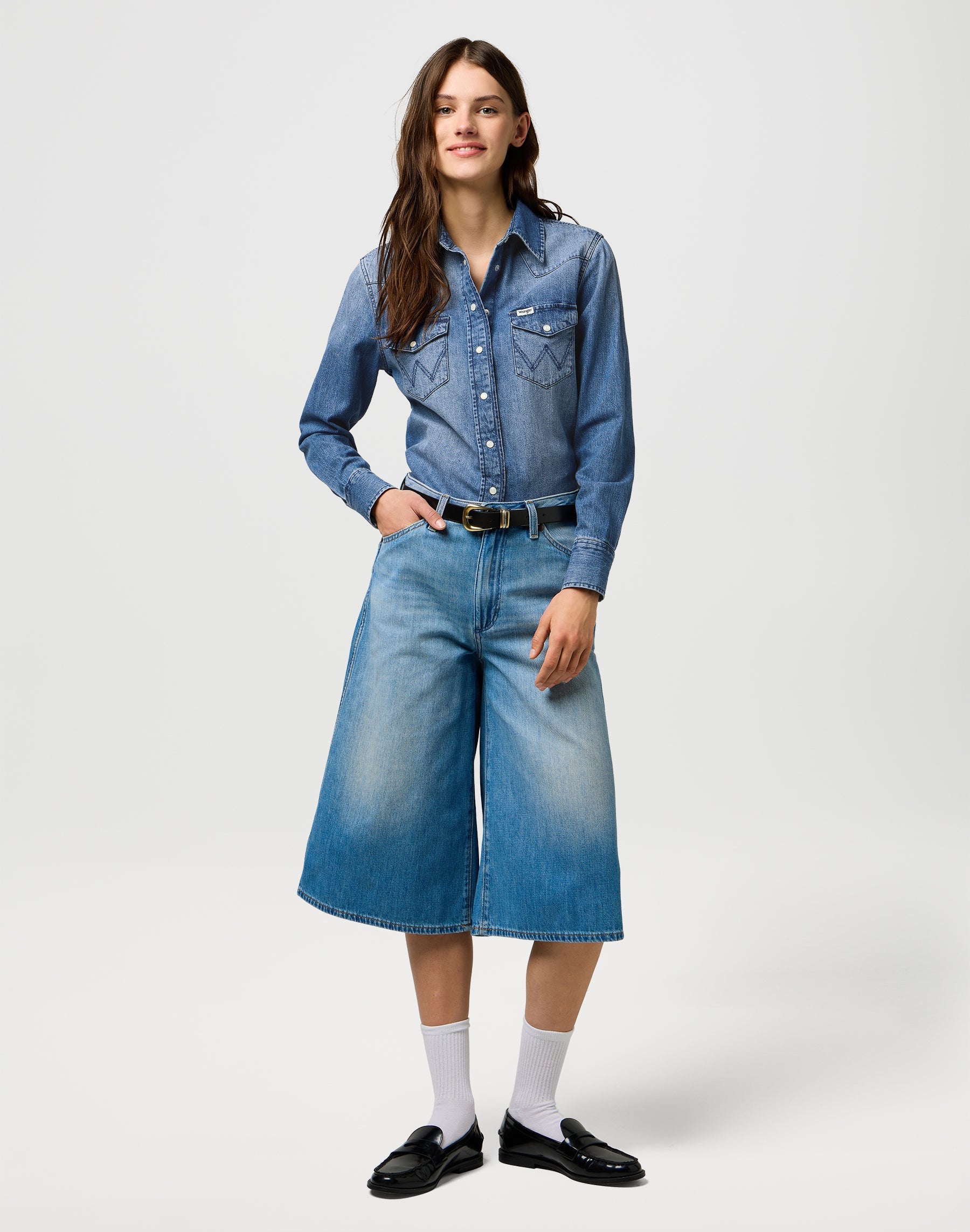 Heritage Shirt in Light Hand Hemden Wrangler