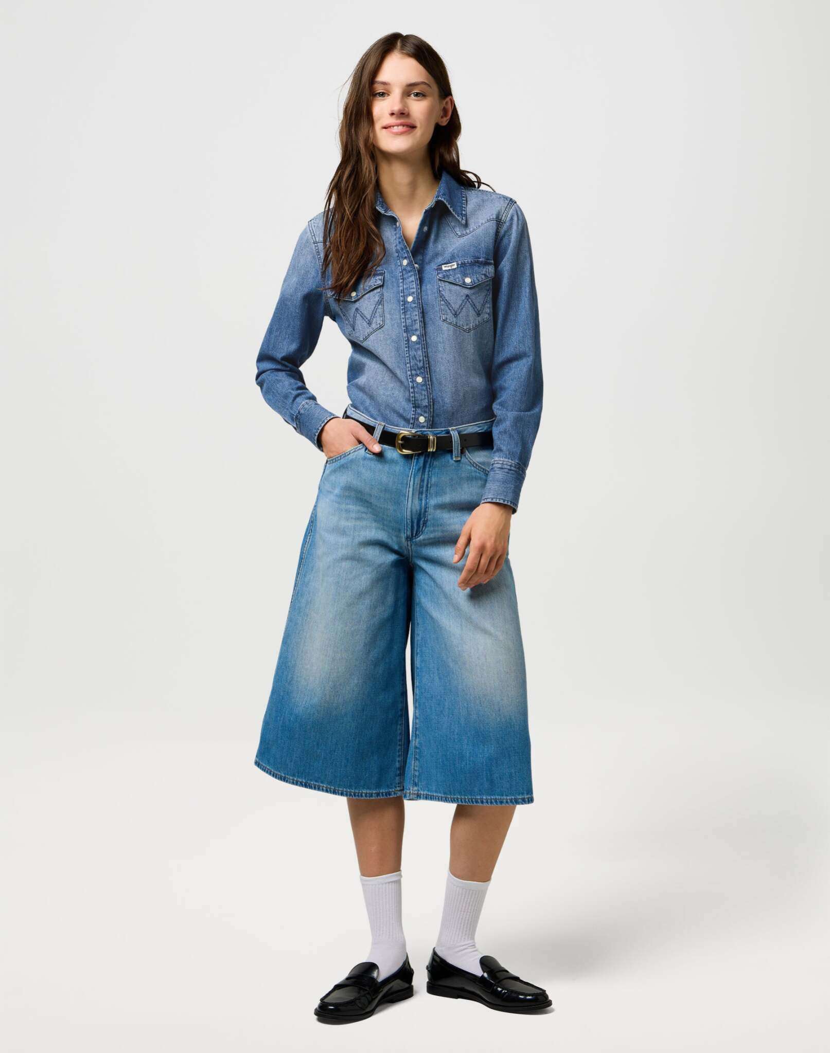 Heritage Shirt in Light Hand Hemden Wrangler