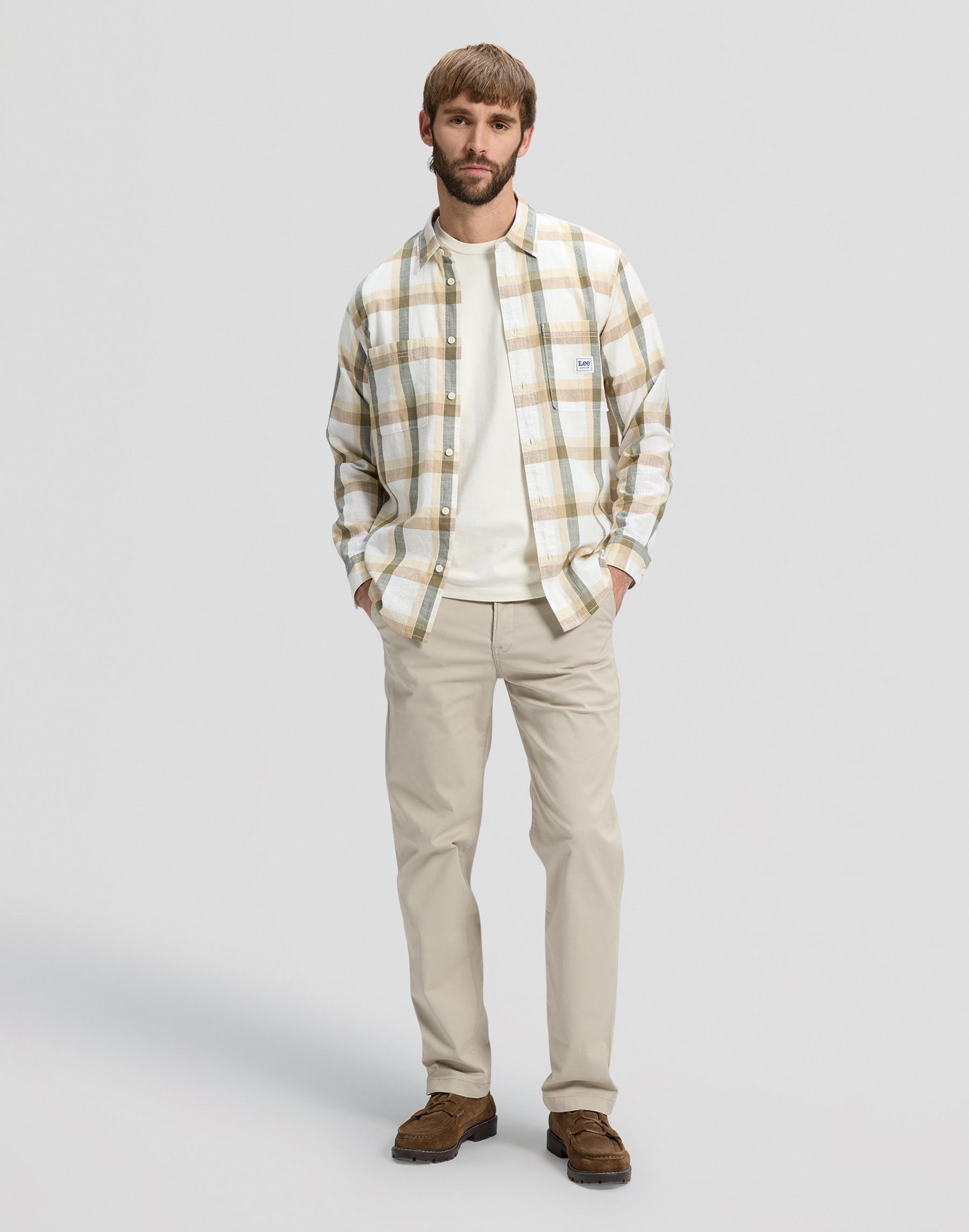 Regular Chino in Cashmere Pants Lee