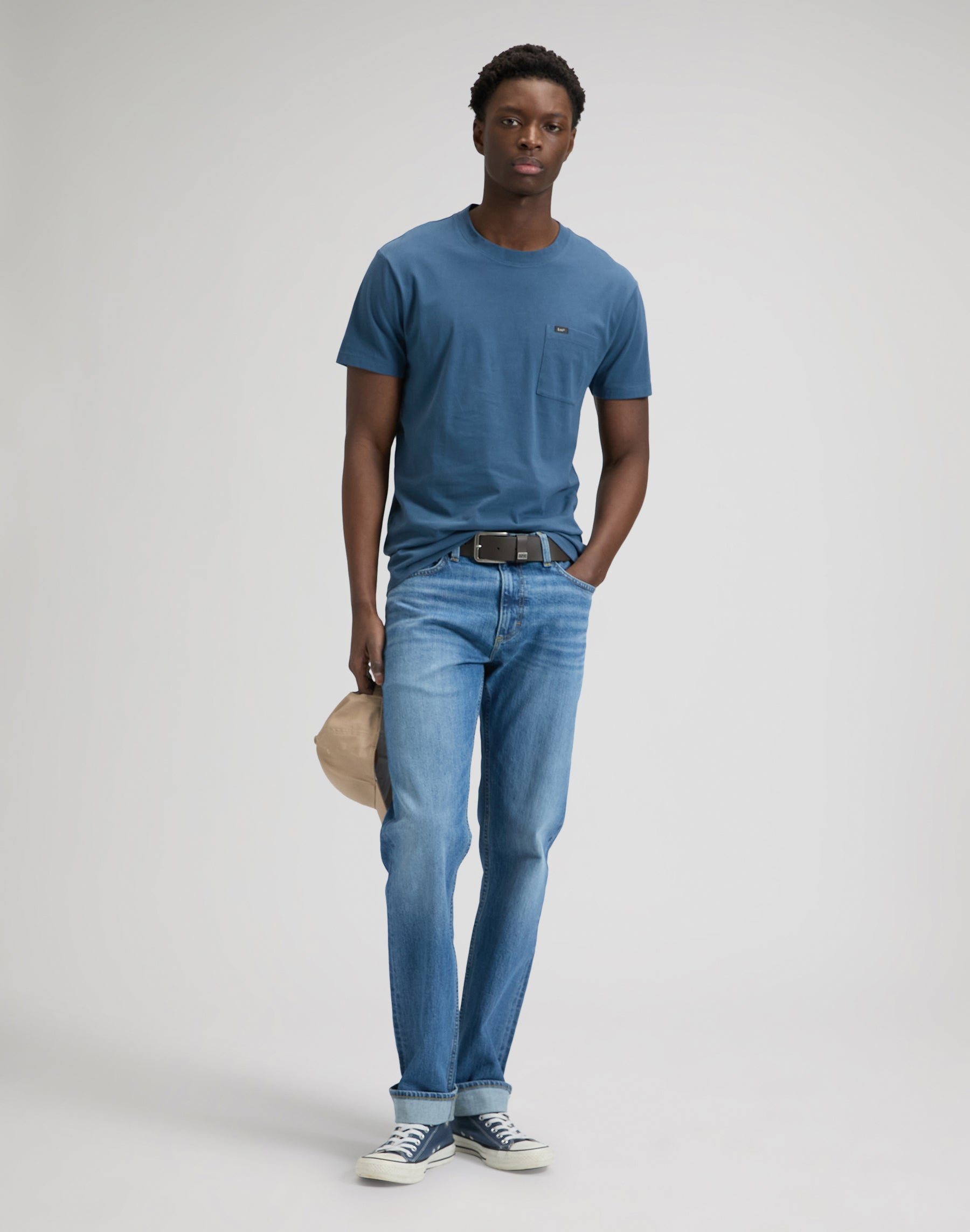 West in Blue Force Jeans Lee