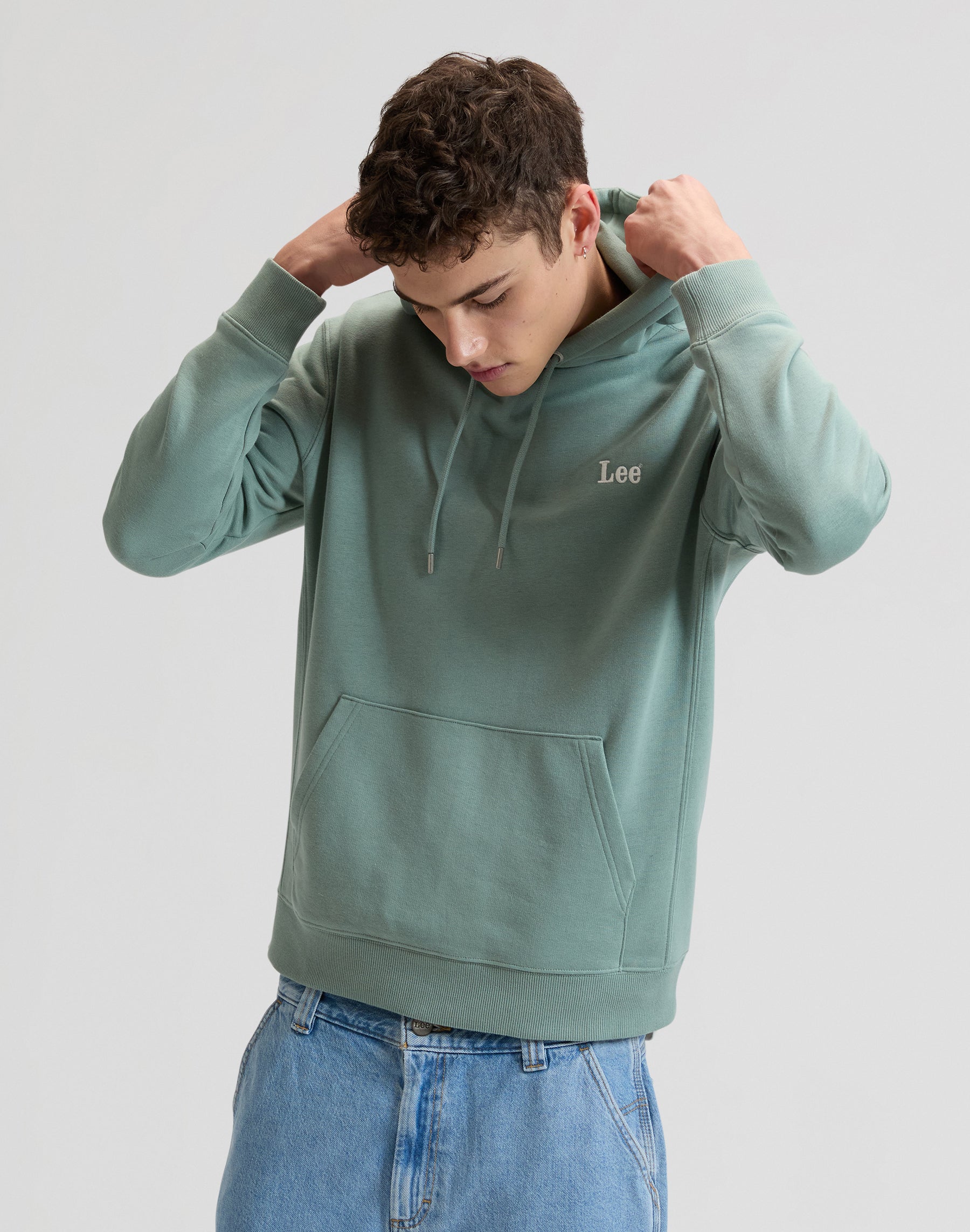 Essential Lee in Desert Sage Hoodie Lee