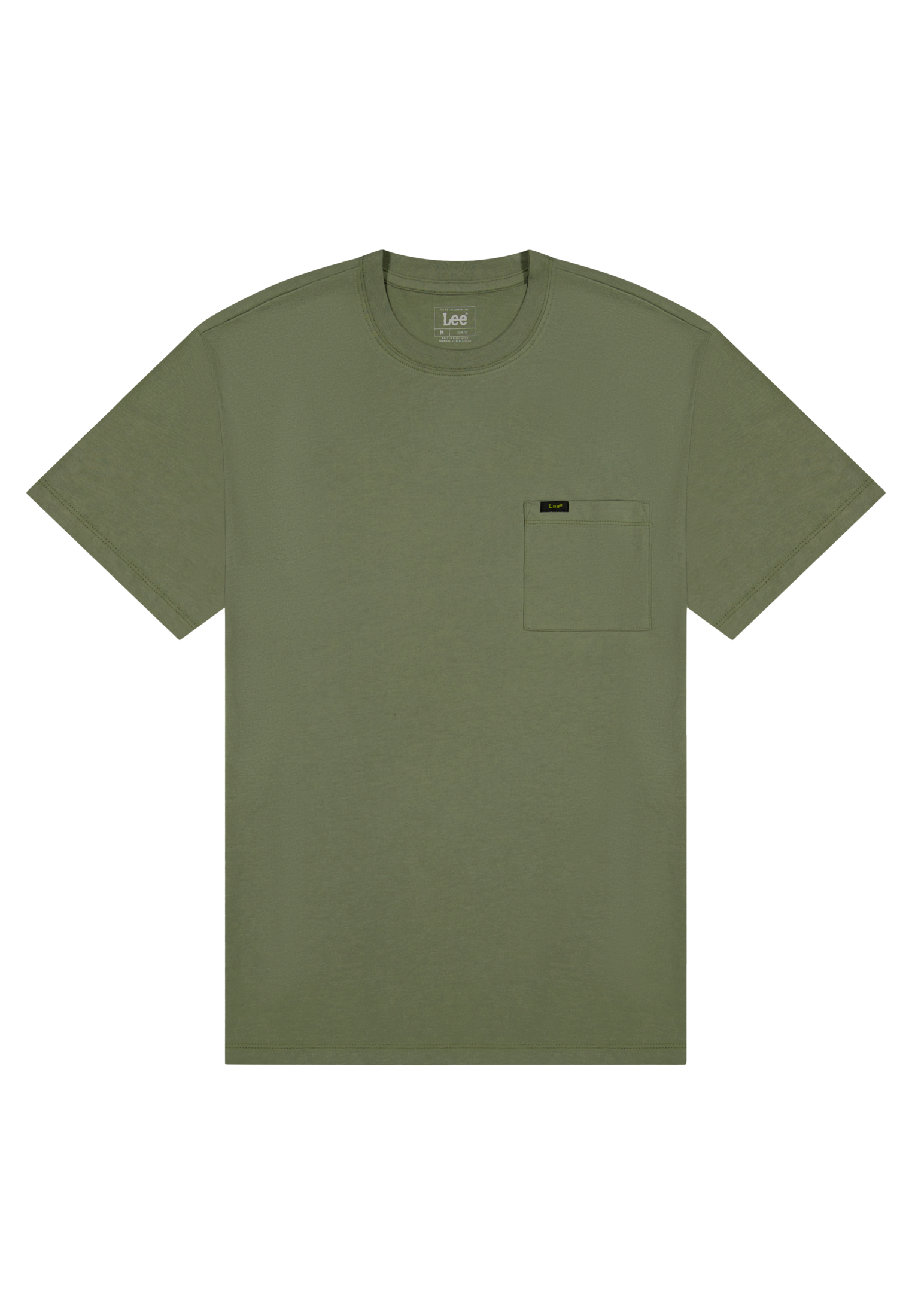 Ultimate Pocket Tee in Lichen Olive T-Shirts Lee