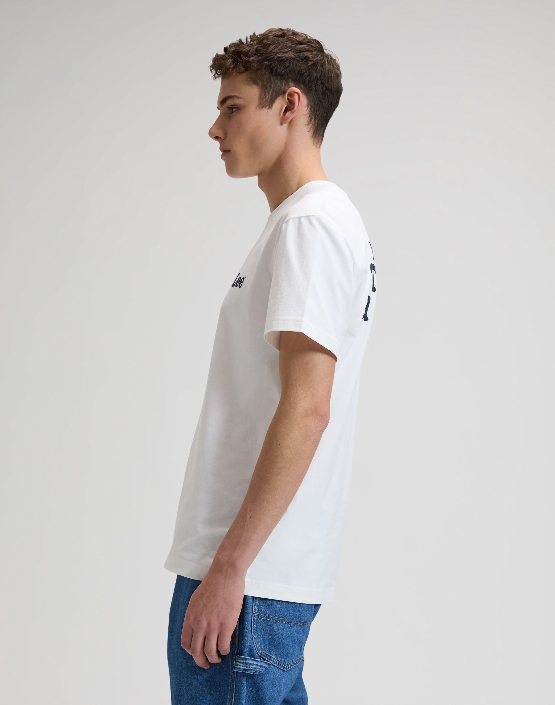 Good Day Tee in Bright White T-Shirts Lee