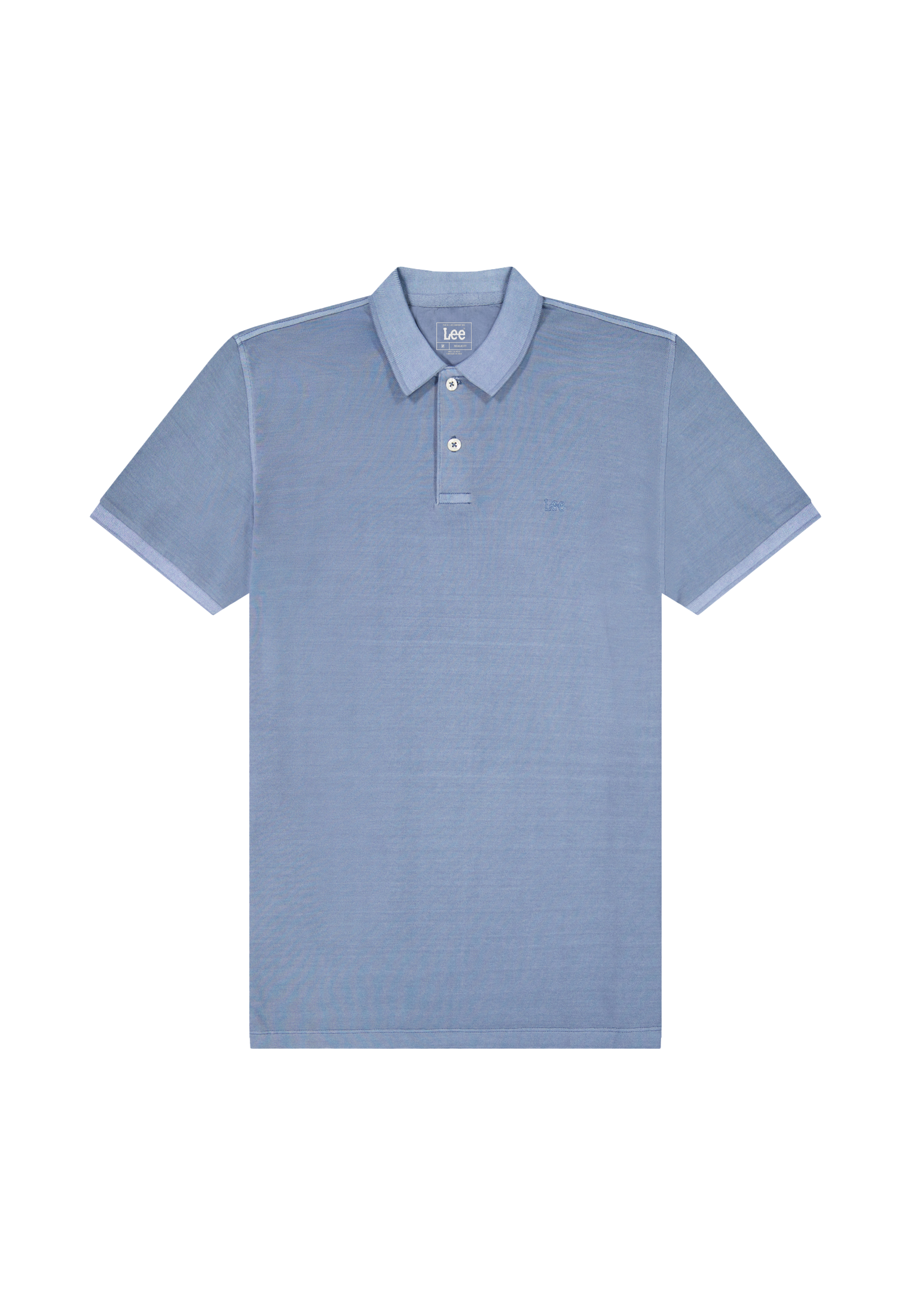 Garment Dye Polo in Dustier Blue