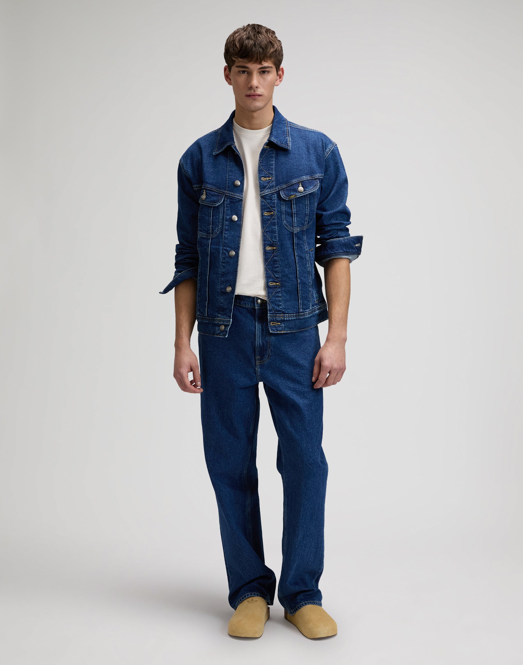 Medium Wobbly Lee Tee in Natural