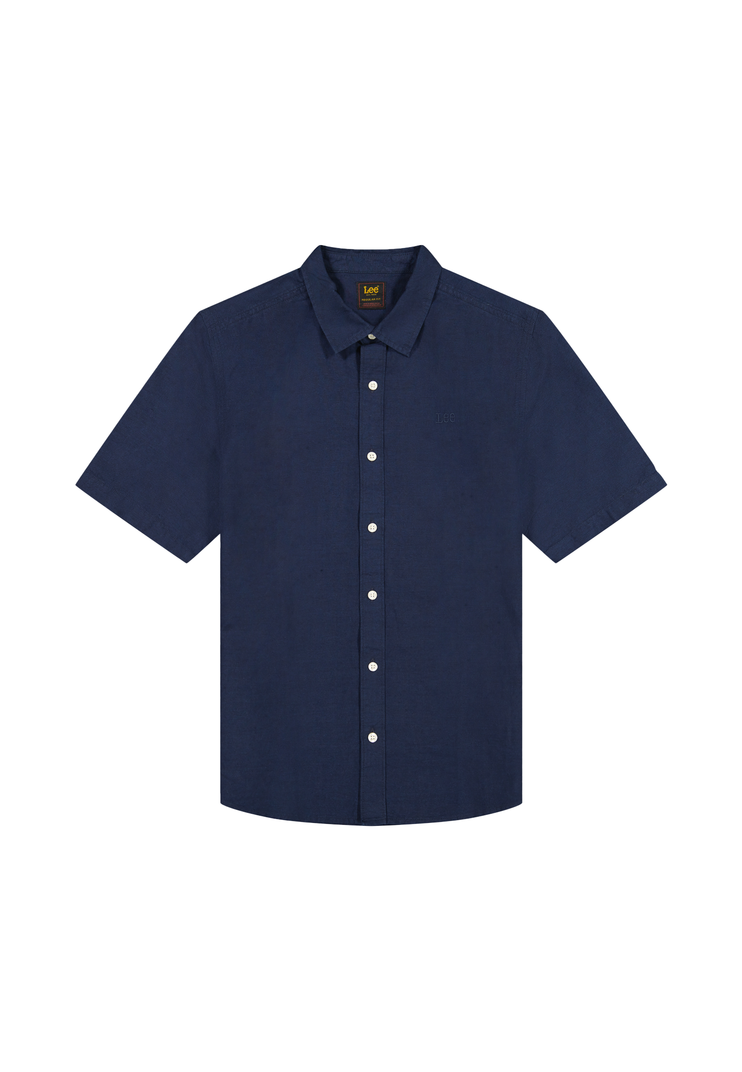 Ss Lee Shirt in Rivet Navy Hemden Lee